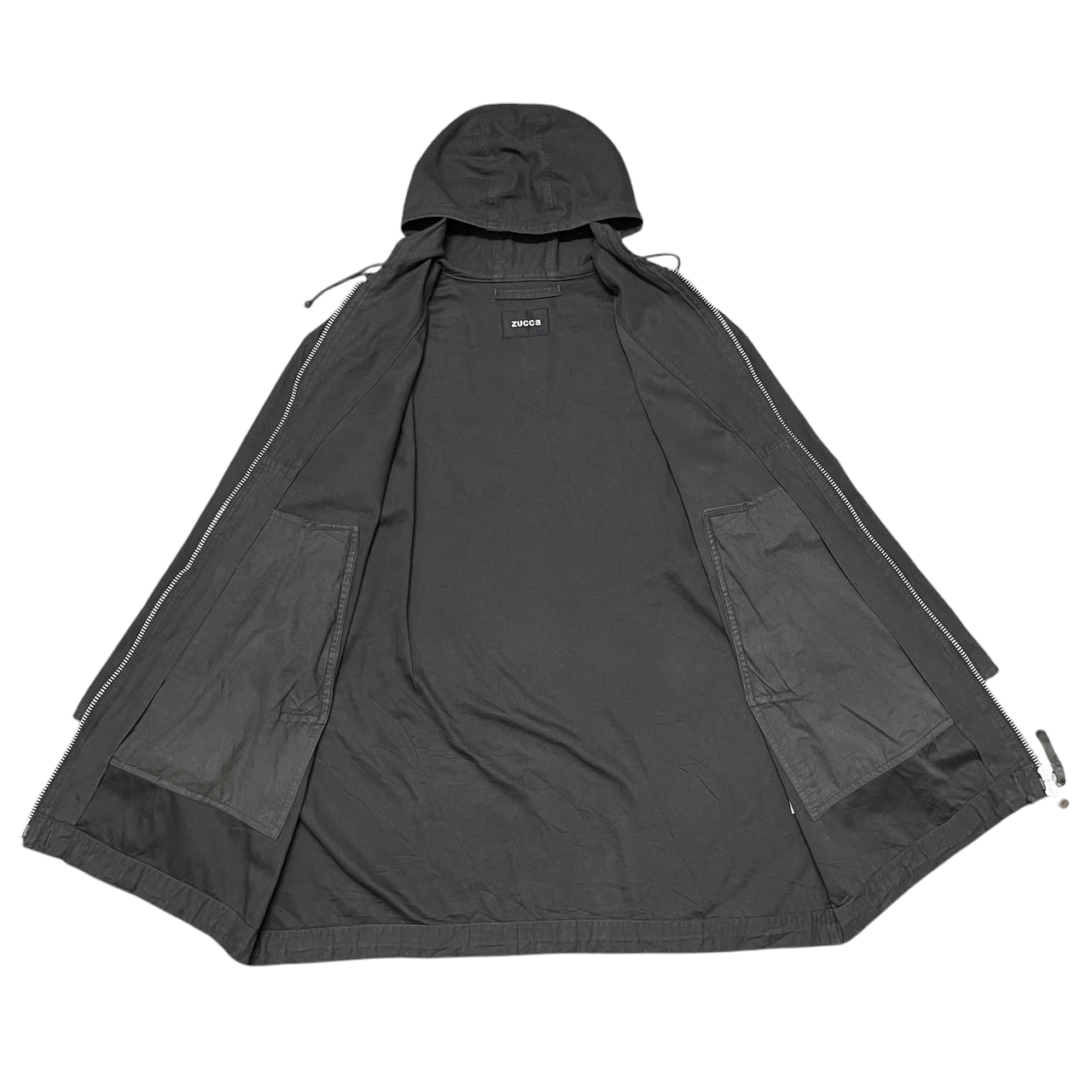 Zucca Vintage Zucca Issey Miyake Hooded Zipper Jacket Size US M / EU 48-50 / 2 - 5 Thumbnail