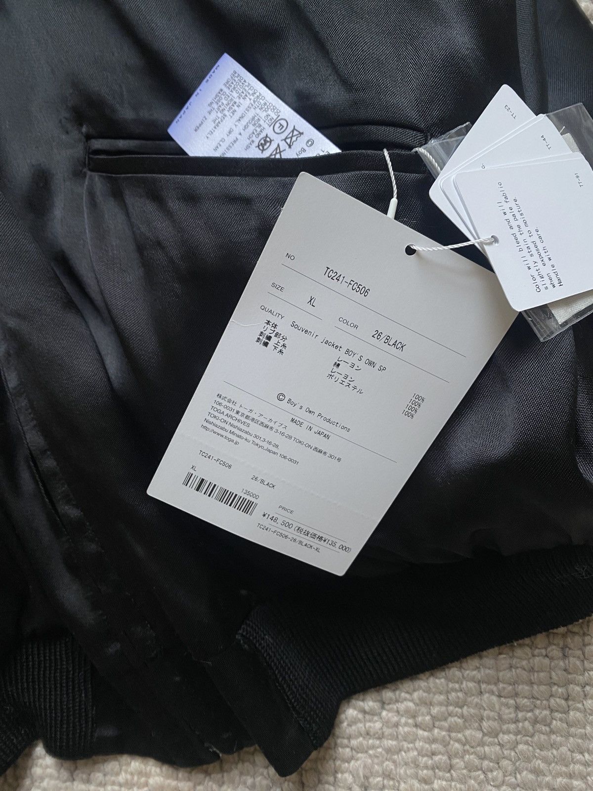 TOGA VIRILIS Toga Virilis × Boy's Own embroidered bomber jacket Size US XL / EU 56 / 4 - 6 Thumbnail