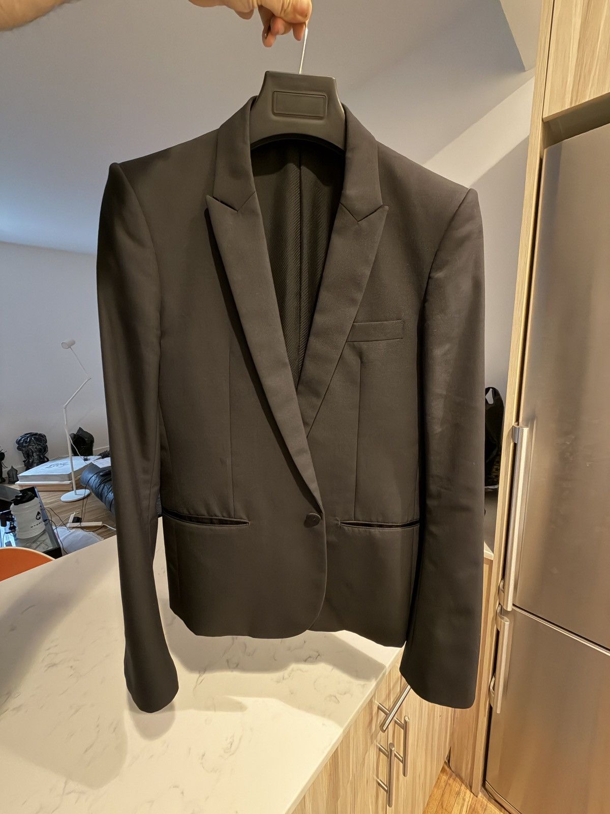 Number (N)ine SS08 Peak Lapel Short Blazer | Grailed
