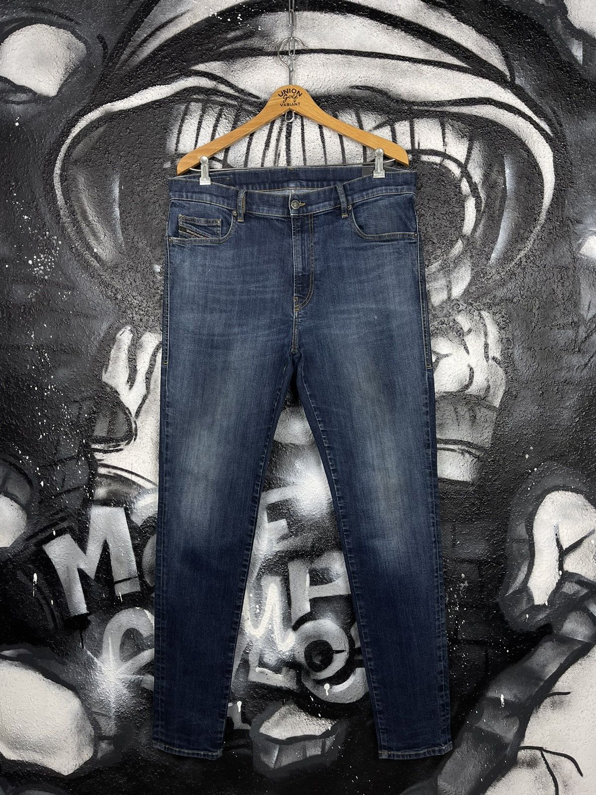 Designer × Diesel Diesel D-Amny Skinny Jeans Men’s Size W38 L32 Size US 38 / EU 54 - 2 Thumbnail