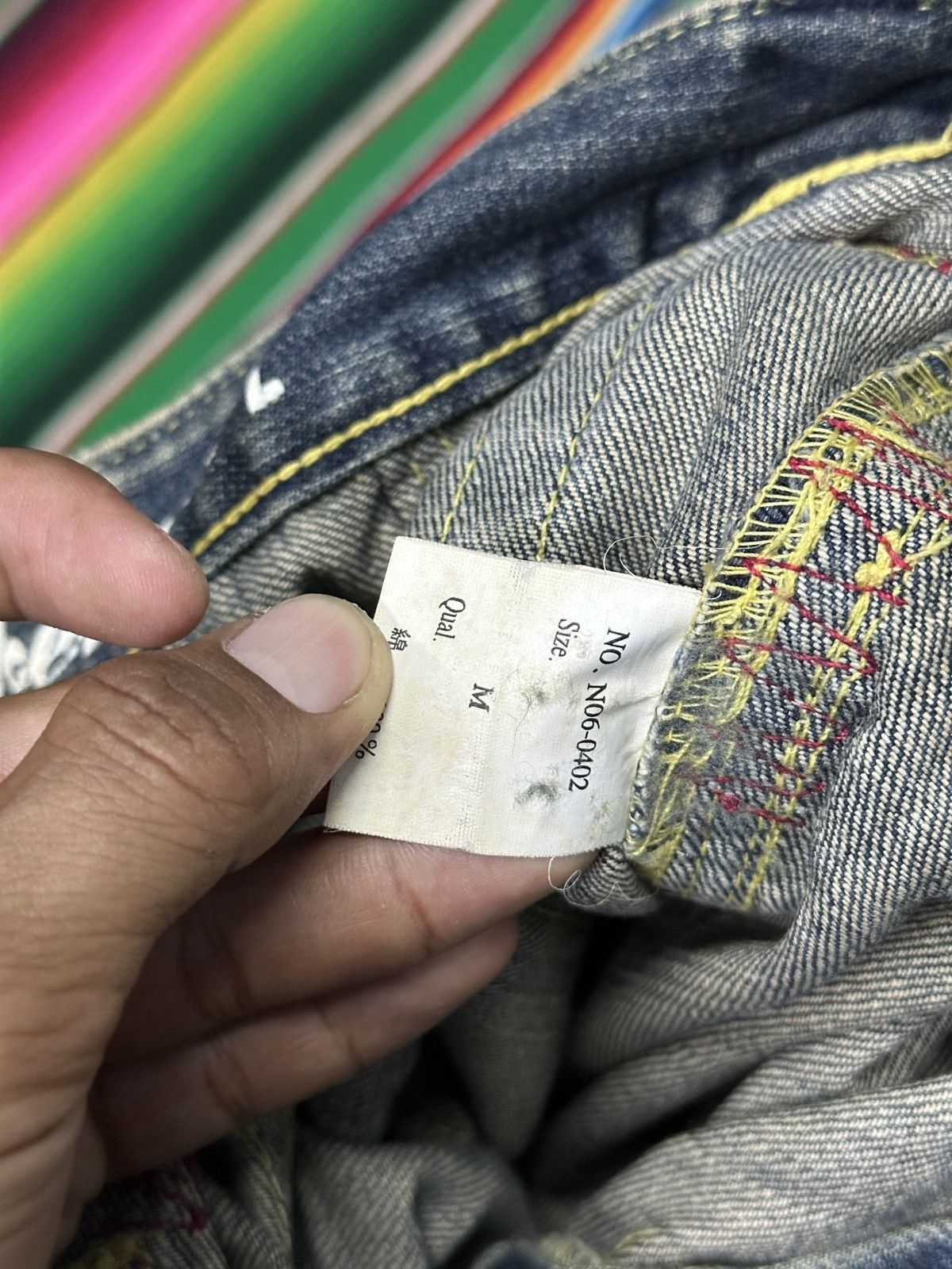 Japanese Brand Flare 💥 Baker Pants Style Number 💥 Size US 34 / EU 50 - 6 Thumbnail