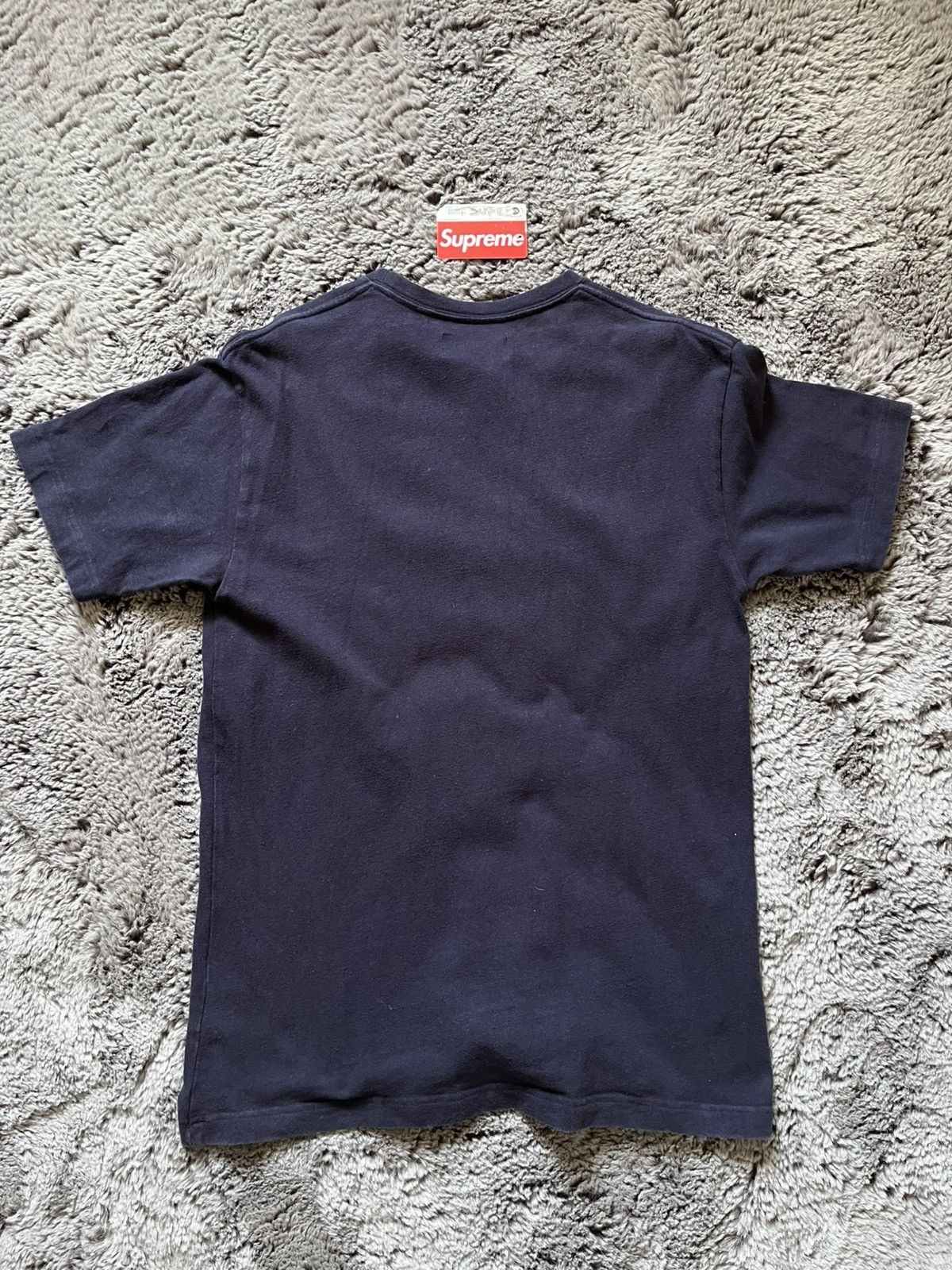 Kith Kith Navy Box Logo Tee Size US M / EU 48-50 / 2 - 4 Thumbnail