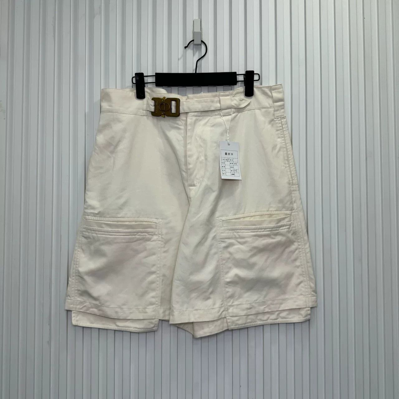 Dior Dior Functional Buckle Shorts Size US 32 / EU 48 - 1 Thumbnail