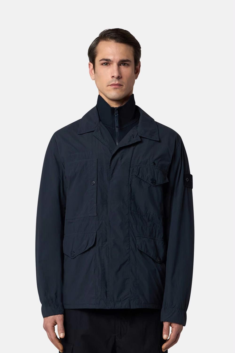 Stone Island Stone Island Nylon Smerigliato Ghost Piece Field Jacket Size US XL / EU 56 / 4 - 4 Thumbnail