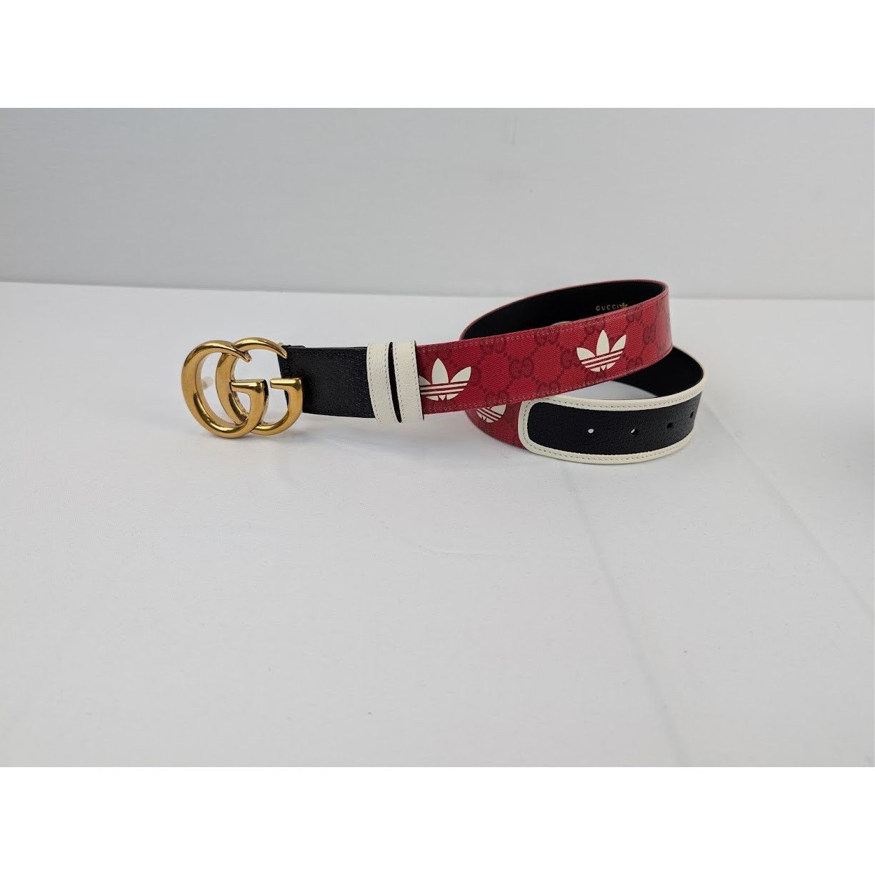 Adidas × Gucci o1rshd1 Size: 75 / M Belt W.40 GG Mar in Black Size 30 - 8 Thumbnail