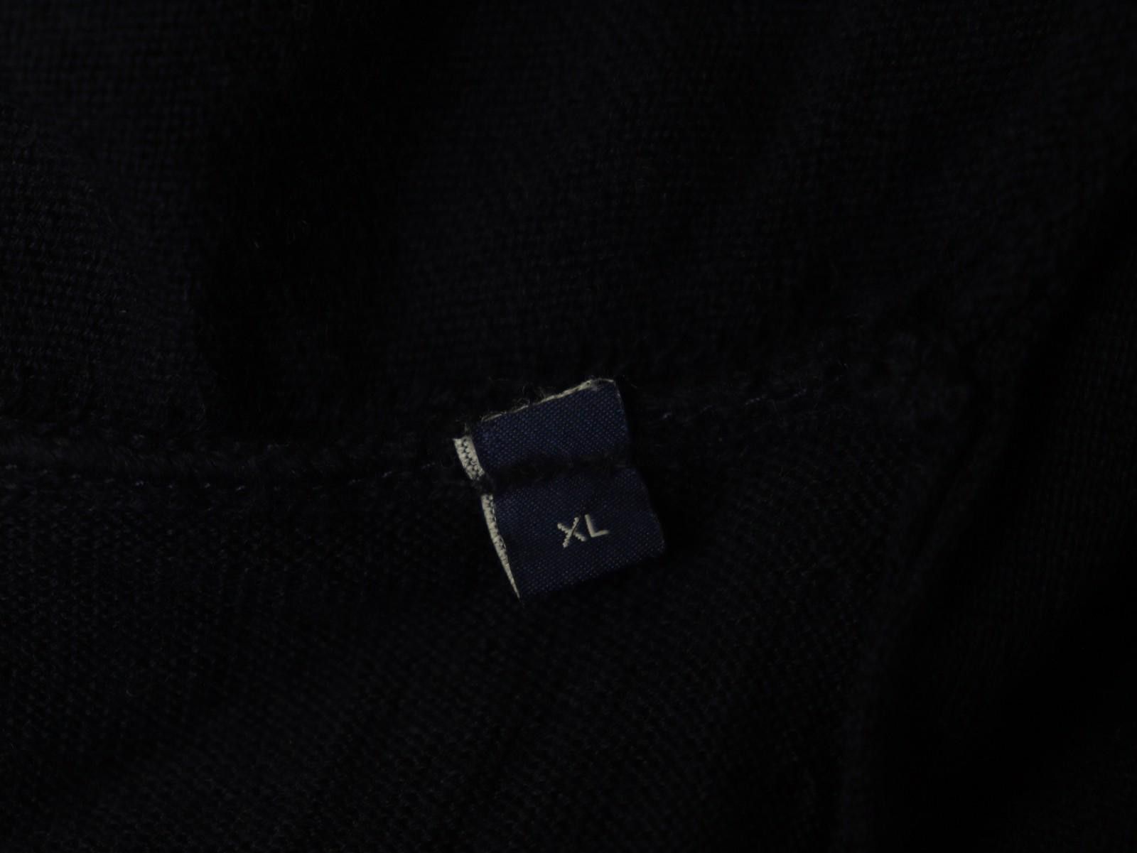 Designer Boggi Milano Navy 100% Wool V-Neck Cardigan Size XL Size XL / US 12-14 / IT 48-50 - 11 Thumbnail