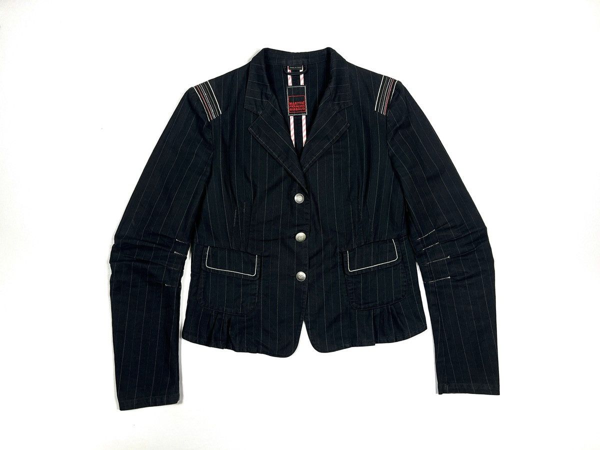Marithe + Francois Girbaud Vintage Marithe Francois Girbaud Blazer Jacket womens italy Size L / US 10 / IT 46 - 5 Thumbnail