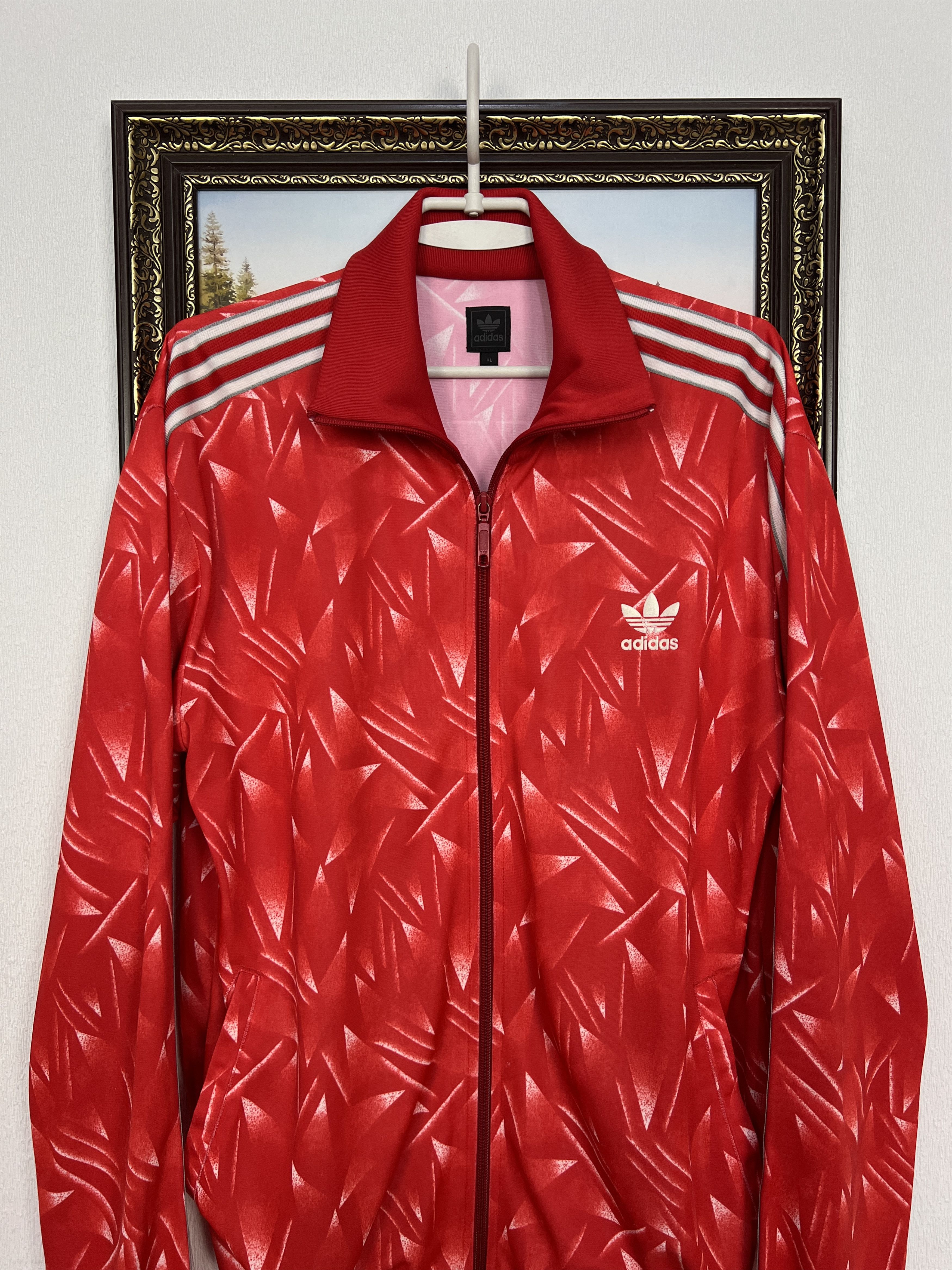 Adidas 1989 Liverpool Retro Adidas Originals Football Jacket Soccer Size US XL / EU 56 / 4 - 2 Thumbnail