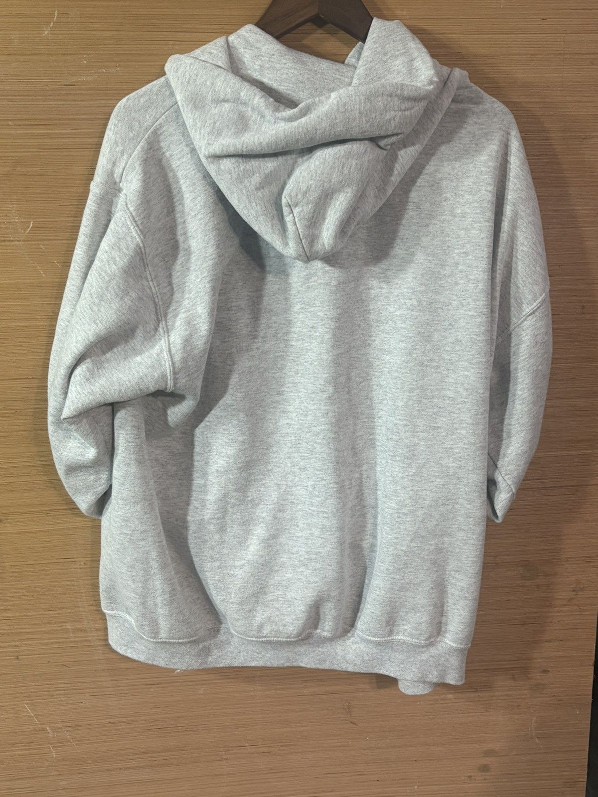 Vintage "CASSETTE" hoodie in heather grey Size US XL / EU 56 / 4 - 4 Thumbnail