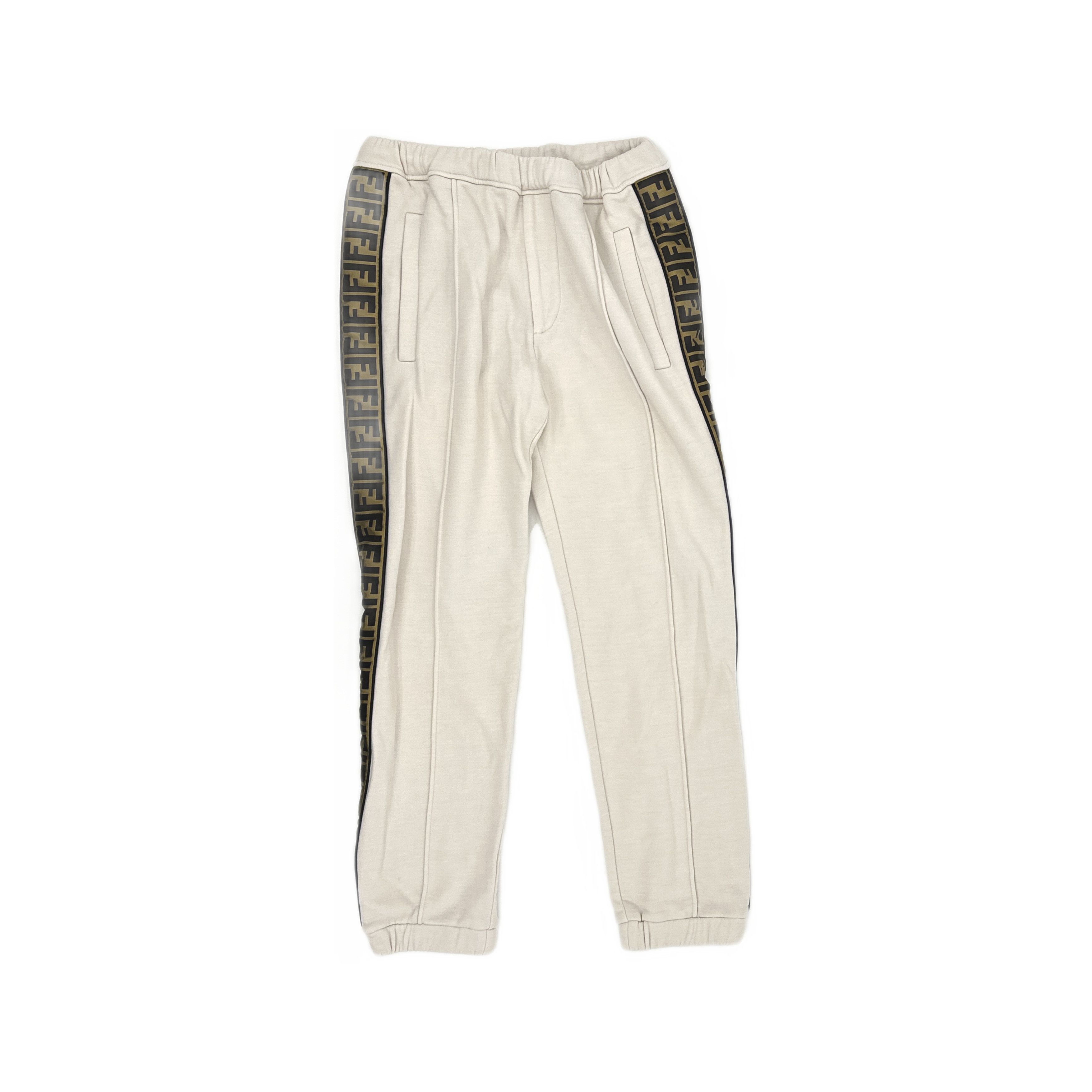 Fendi Fendi Logo Side Stripe Joggers Size 48 Size US 32 / EU 48 - 1 Thumbnail