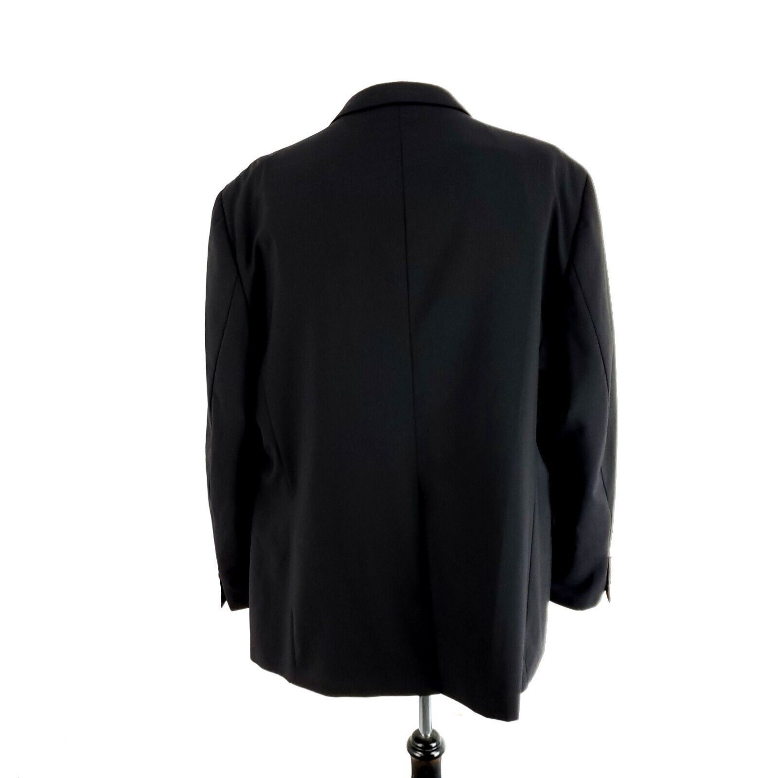 Nautica Nautica Wool Polyester 2 Button Blazer 46L Charcoal Black Ta Size 46L - 5 Thumbnail