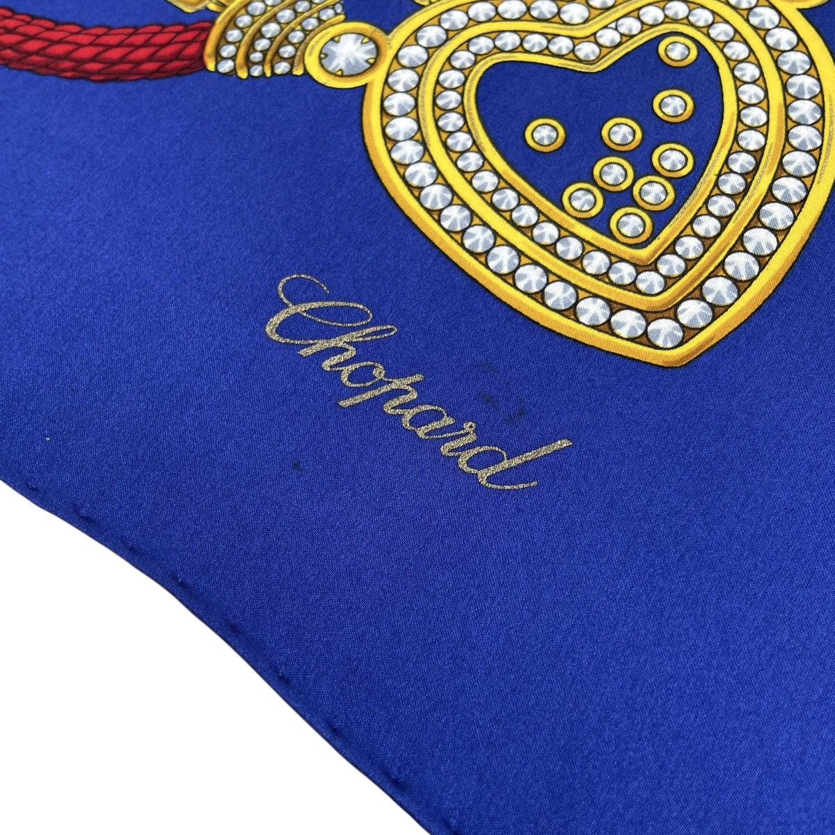Chopard Chopard Swiss Luxury Vintage Silk Scarf Size ONE SIZE - 4 Thumbnail