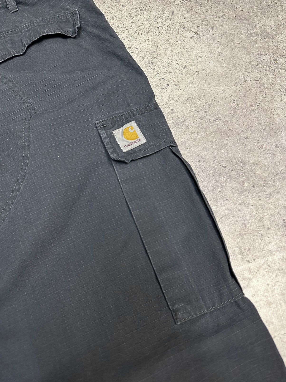 Carhartt Carhartt Workwear Cargo Pants Blue Heavy Duty Utility Y2K Size US 32 / EU 48 - 13 Thumbnail