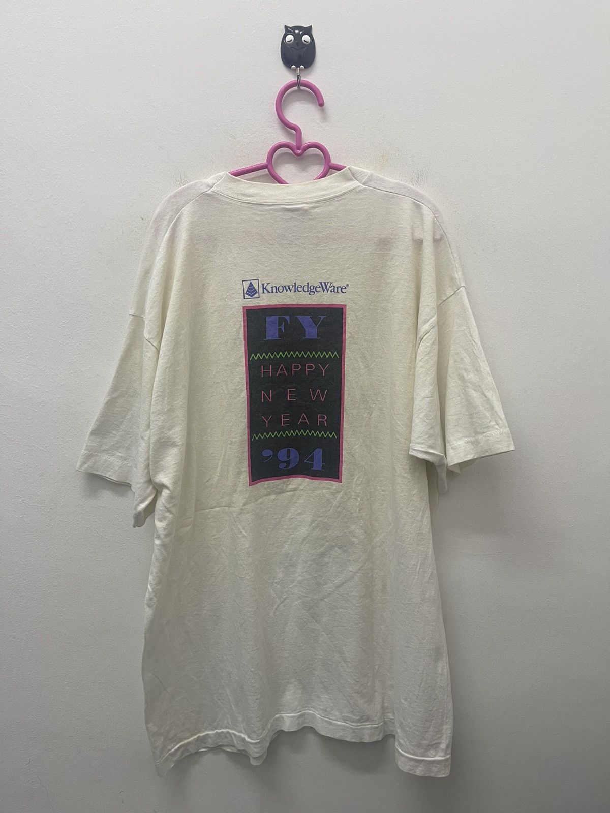 Microsoft Rare Vintage KNOWLEDGEWARE 1994 Size US L / EU 52-54 / 3 - 1 Thumbnail