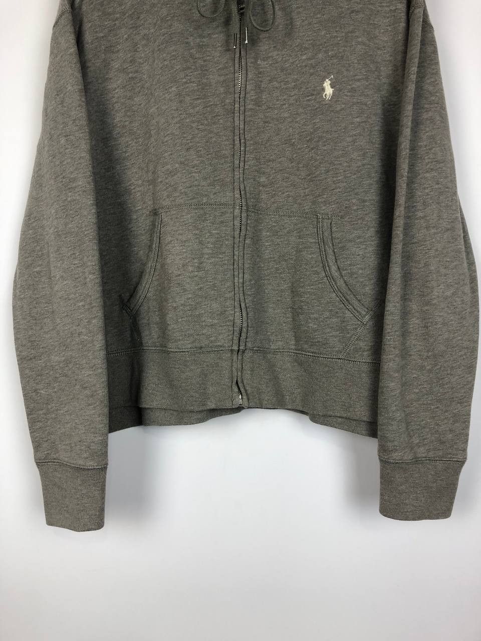 Polo Ralph Lauren Polo Ralph Lauren Zip Hoodie Gray Small Logo size L Size US L / EU 52-54 / 3 - 3 Thumbnail