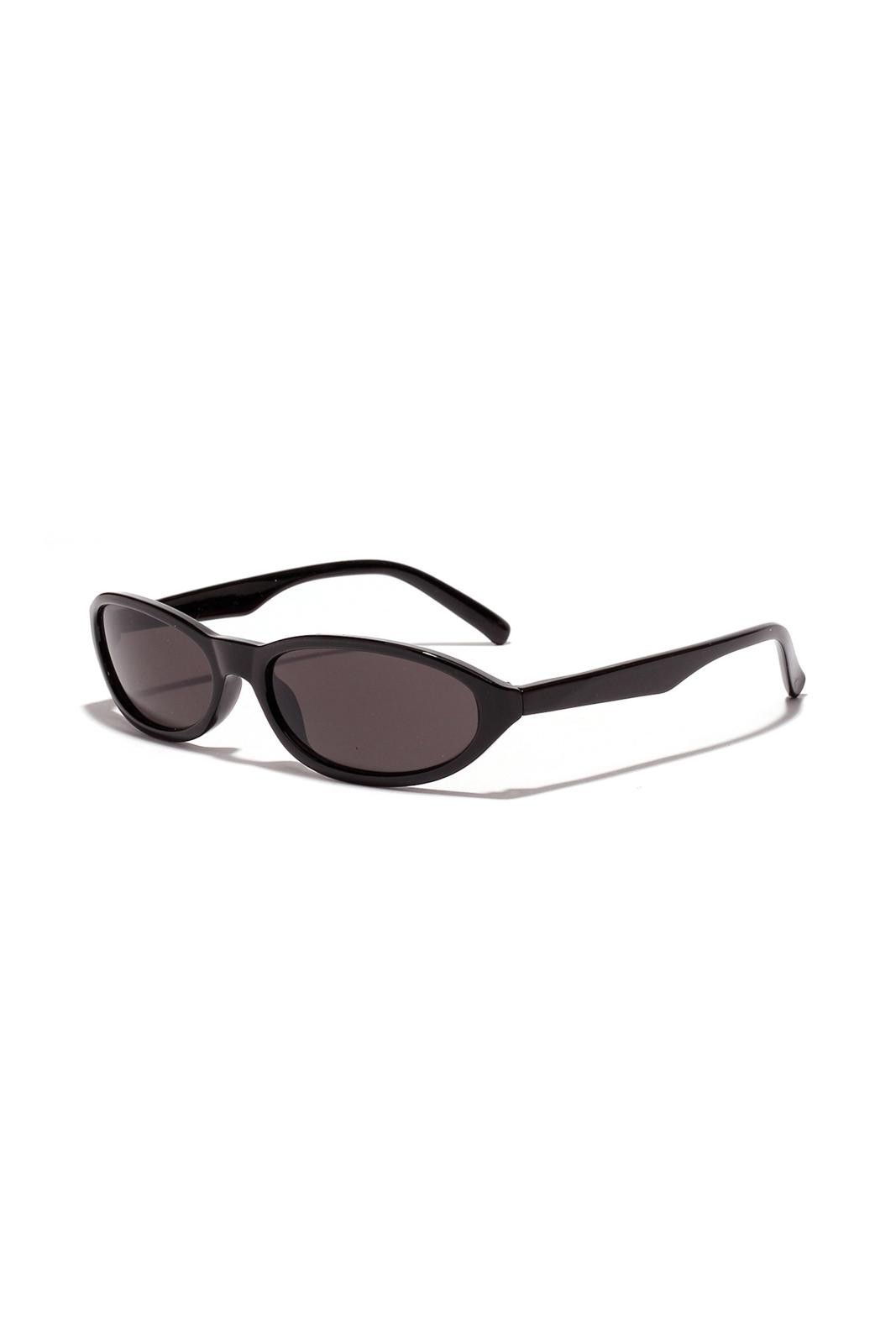 Other Rare Vtg Y2k Avant Garde Cat Eye Black Sunglasses Unisex OS Size ONE SIZE - 1 Thumbnail