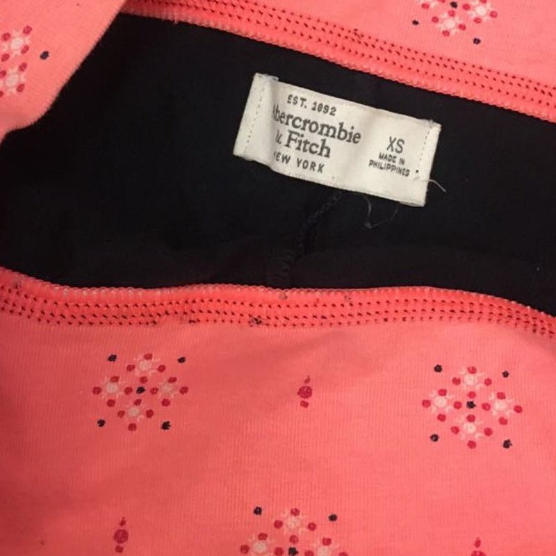 Abercrombie & Fitch VTG Y2K Abercrombie & Fitch Fold-Over Yoga Pant Legging Crop Size 24" / US 00 / IT 34 - 6 Thumbnail