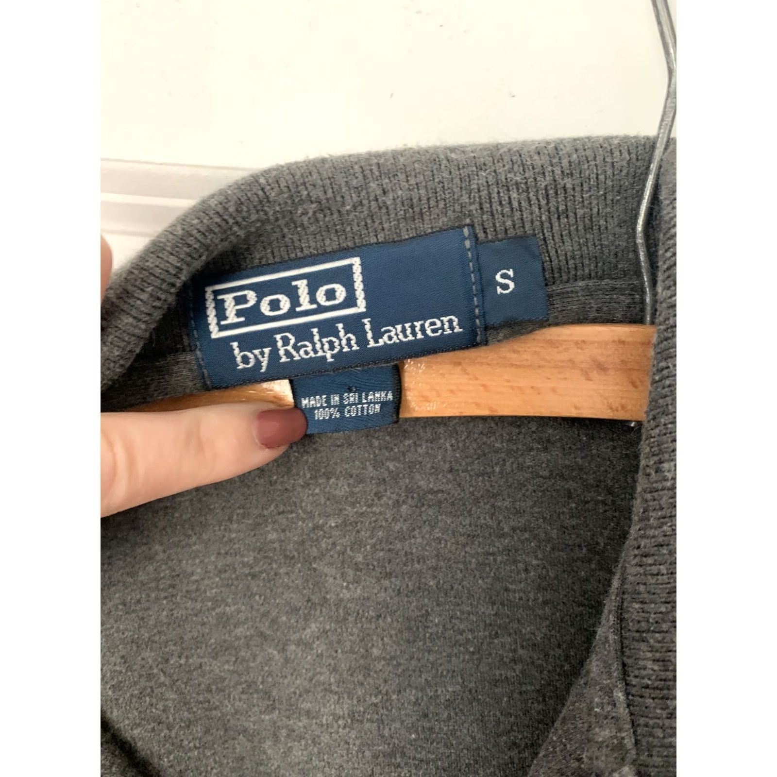Polo Ralph Lauren Polo Ralph Lauren Polo Shirt Short Sleeve 100% Cotton Gray SZ S Men Regular Button-Down Collar Polo Shirt Mens Shirt Gray 705 Size US S / EU 44-46 / 1 - 4 Thumbnail