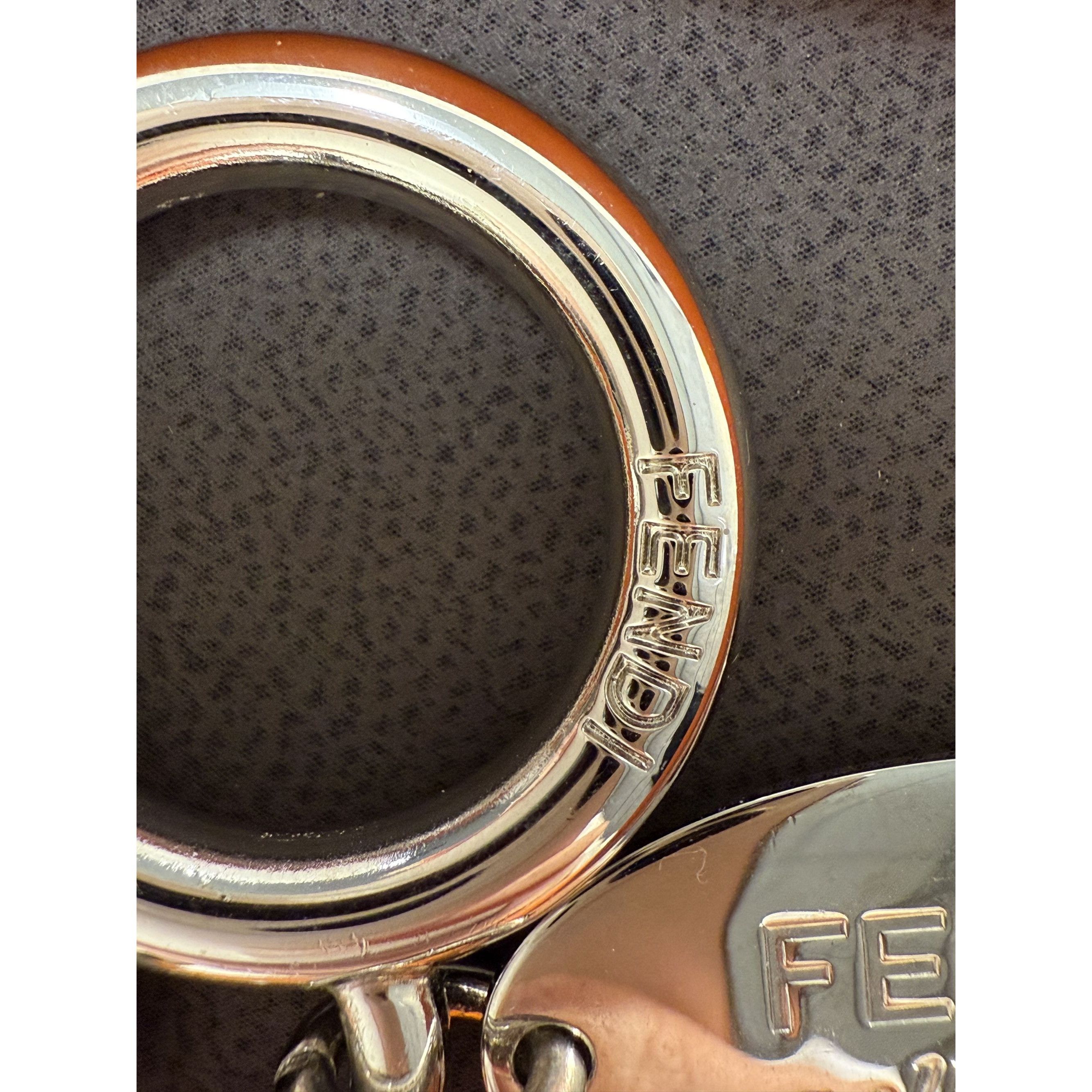 Fendi Fendi Selleria Genuine Fur Pom Pom Keychain Bag Charm Made I Size ONE SIZE - 2 Thumbnail