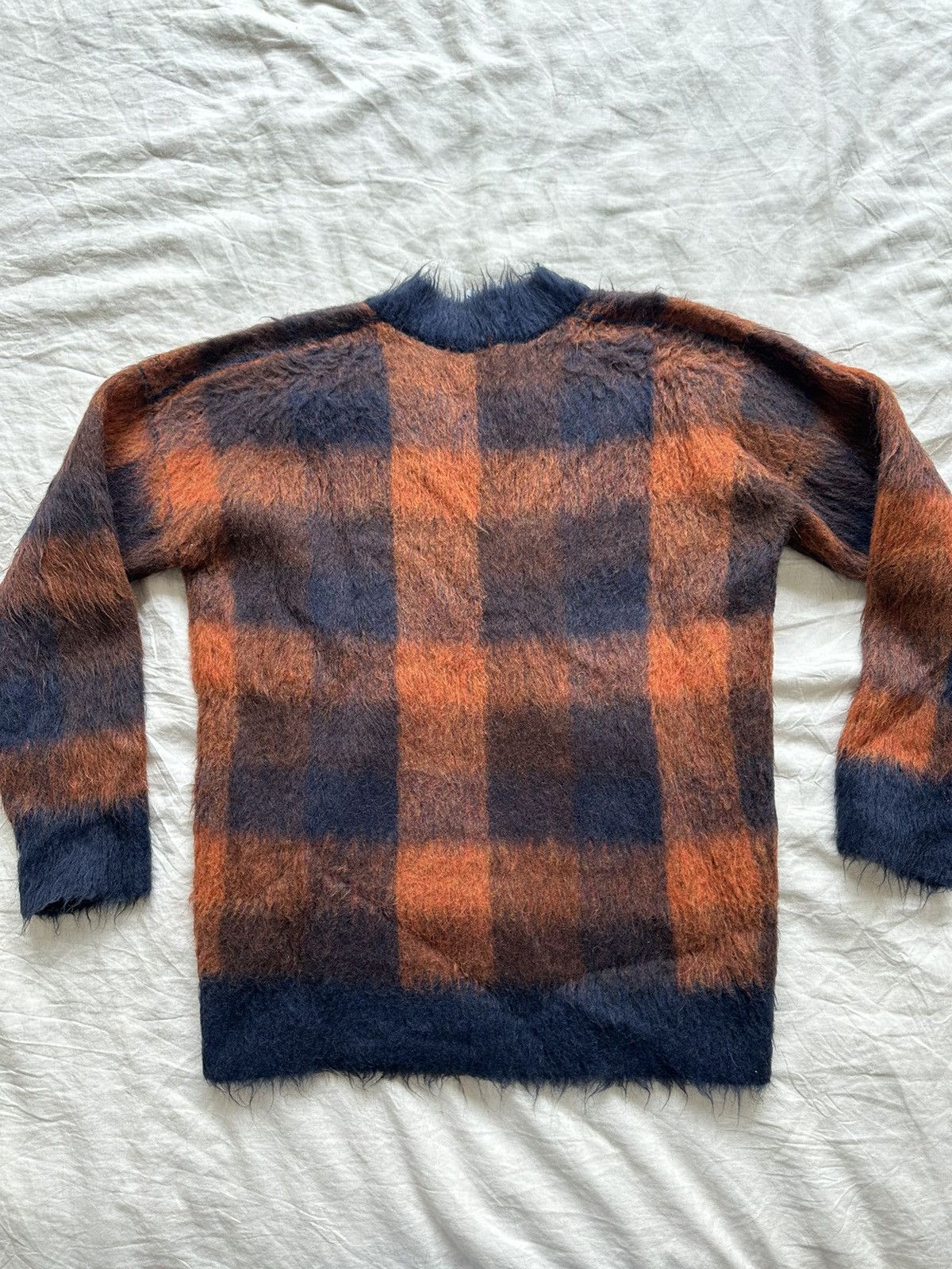Acne Studios Acne Studios Plaid Mohair Sweater Size M / US 6-8 / IT 42-44 - 6 Thumbnail