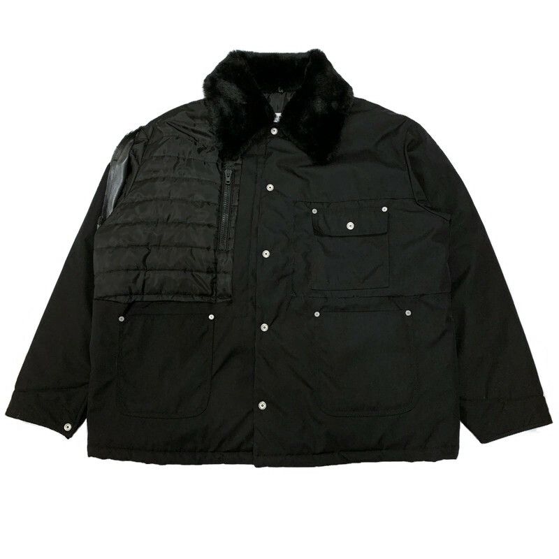 image of Maison Margiela 2018Aw Oversized Deconstructed Jacket in Black, Men's (Size Medium)