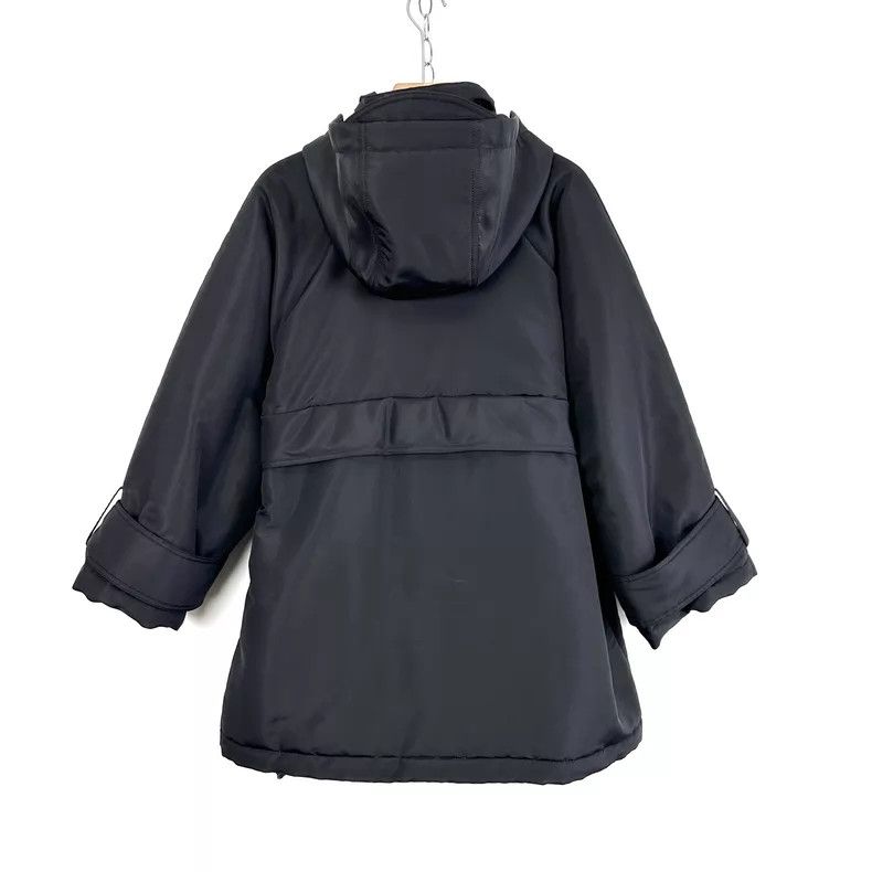 Gucci Gucci Black gold thread embroidery logo hooded jacket cott Size XS / US 0-2 / IT 36-38 - 2 Thumbnail