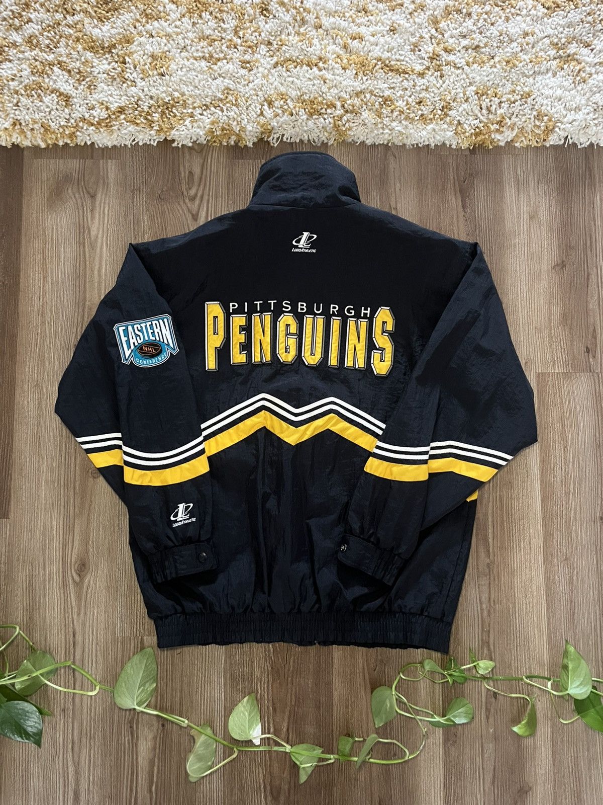 Logo Athletic Pittsburgh Windbreaker Size US XL / EU 56 / 4 - 2 Thumbnail