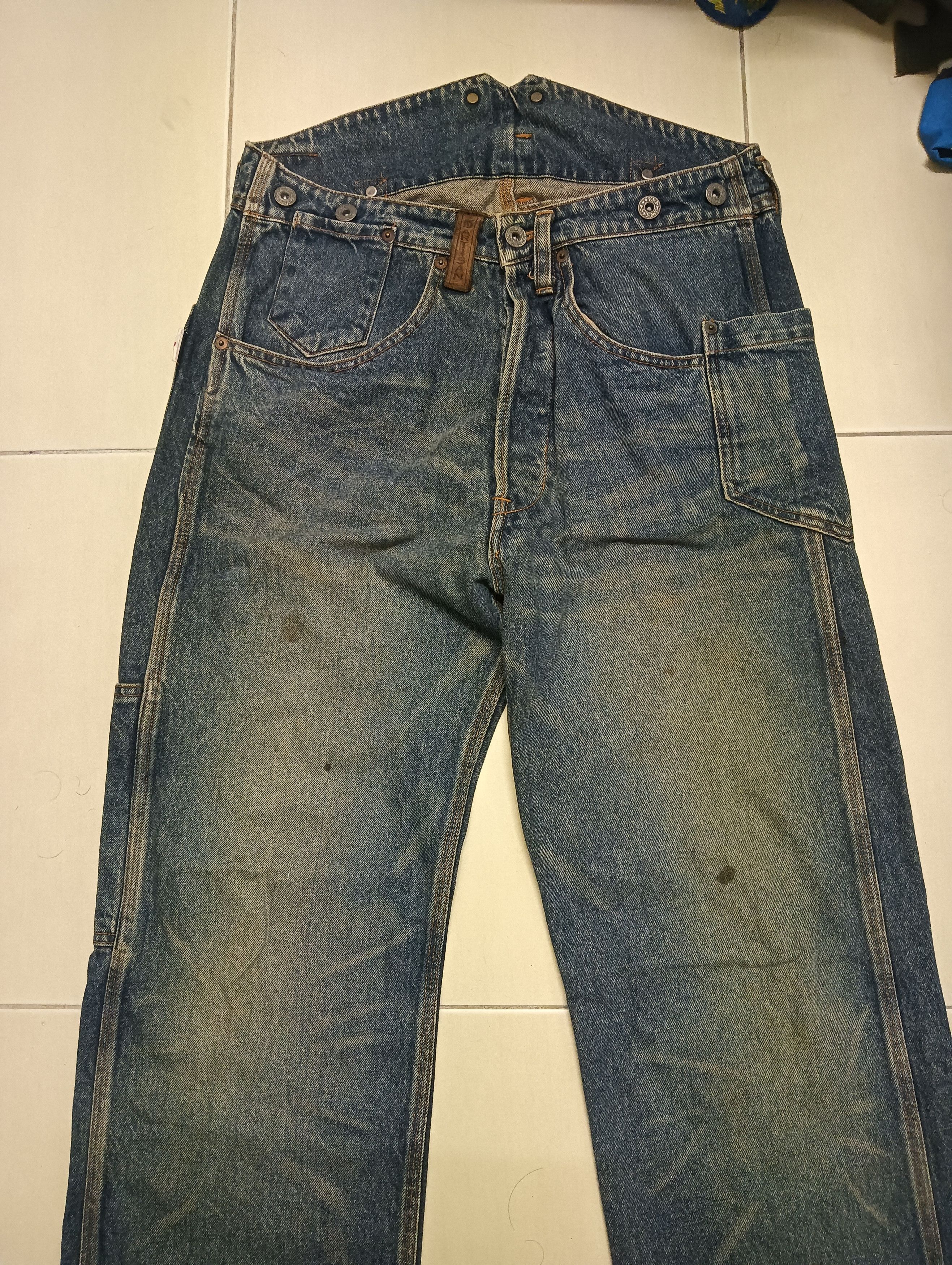 Studio D'Artisan RARE Studio D-Artisan World War inspired jeans Size US 32 / EU 48 - 2 Thumbnail