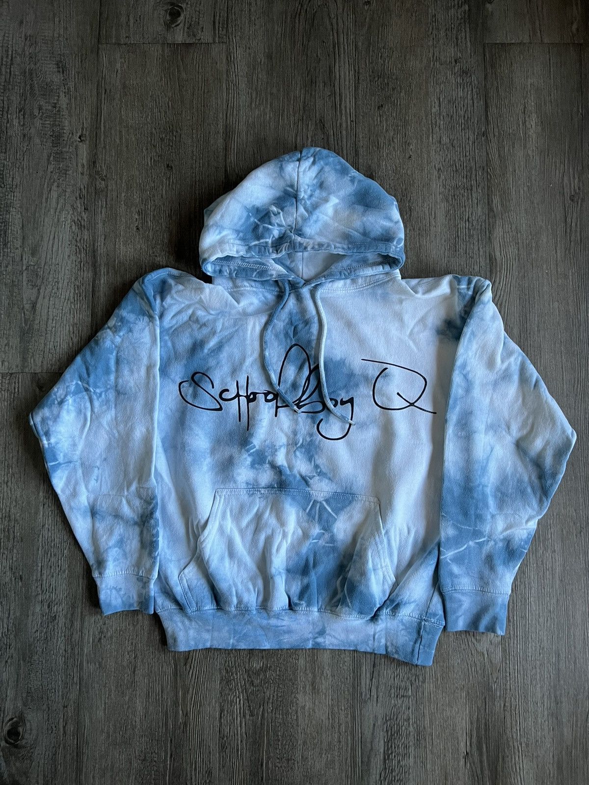 Schoolboy q tie dye hoodie hot sale