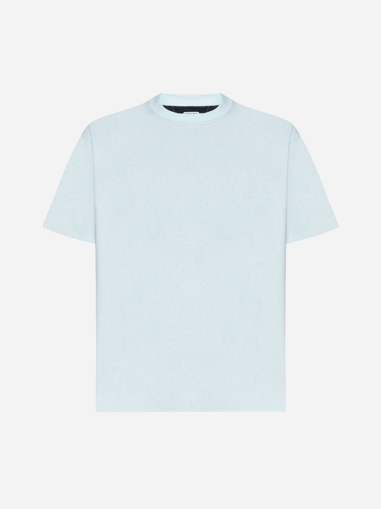 Bottega Veneta o1s1rm0725 Double Layer Sunrise T-Shirt in Pale Blue Size US S / EU 44-46 / 1 - 1 Thumbnail
