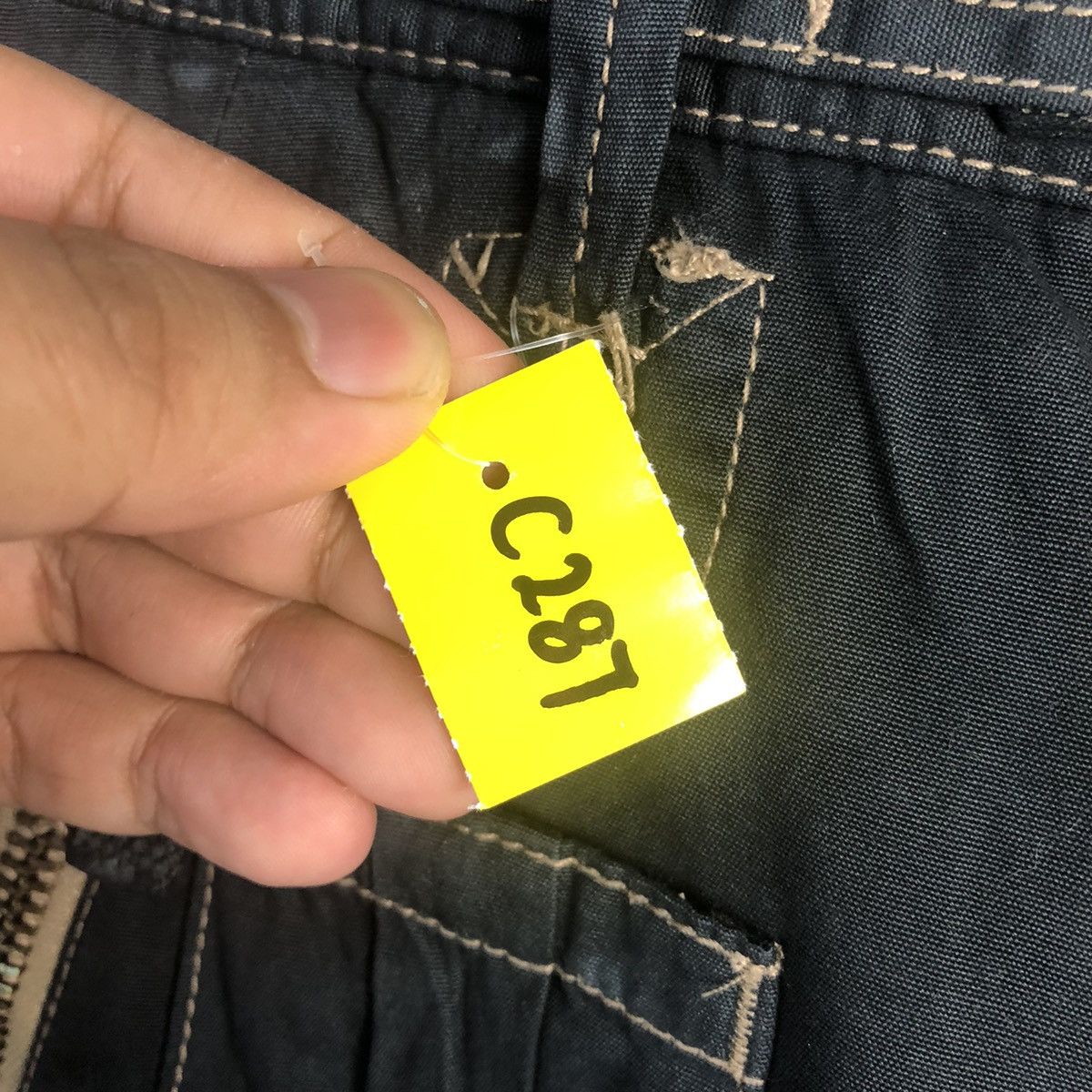 Ralph Lauren DLL Ralph Lauren faded Cargo Multipocket Pants #C287 Size US 27 - 13 Thumbnail