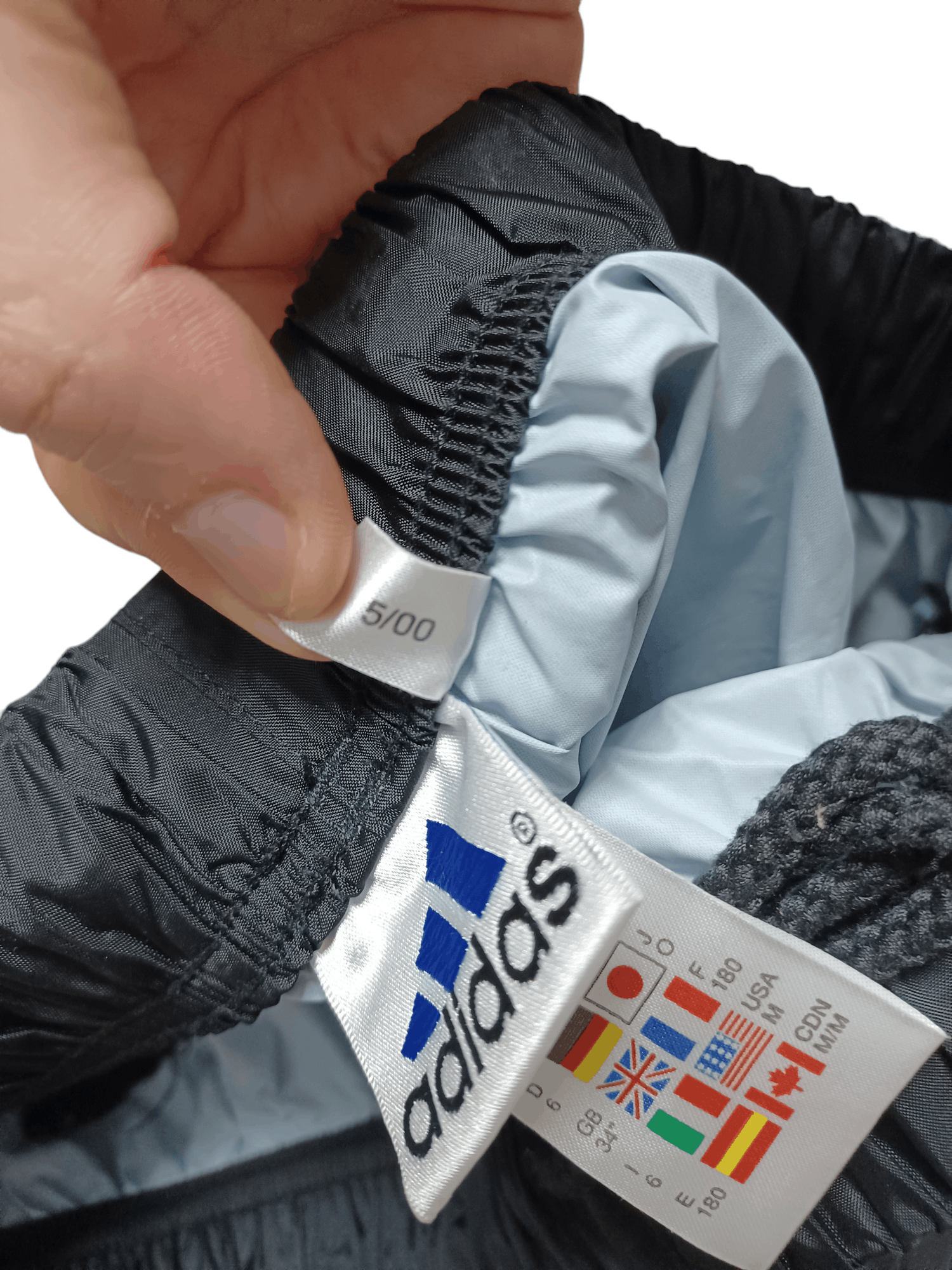 Adidas 2000 VINTAGE ADIDAS NYLON TRACK PANTS DRILL Size US 32 / EU 48 - 6 Thumbnail