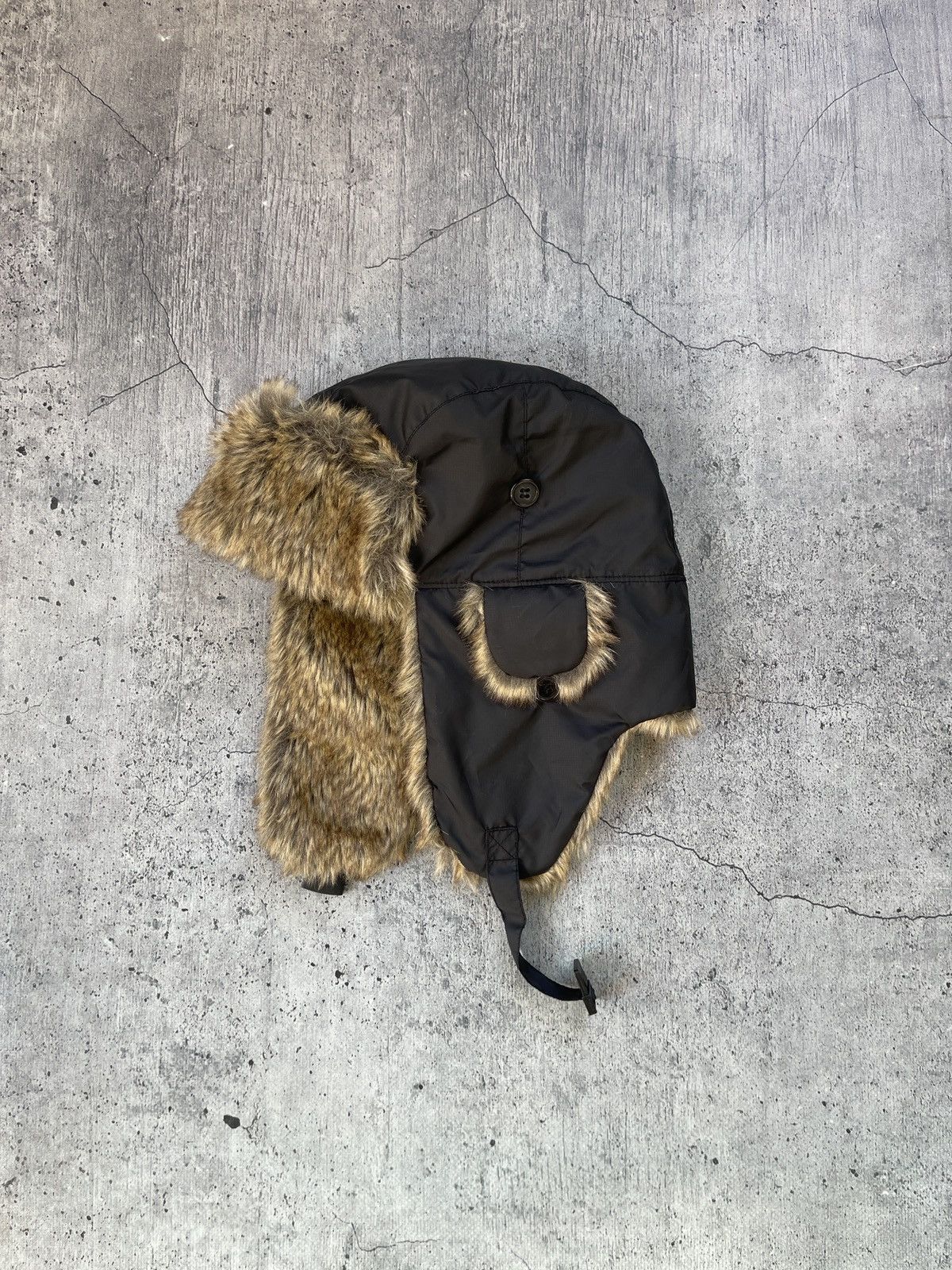 If Six Was Nine × Japanese Brand Fur avant garde japanese ushanka trapper hat alt y2k l.g.b. Size ONE SIZE - 1 Thumbnail