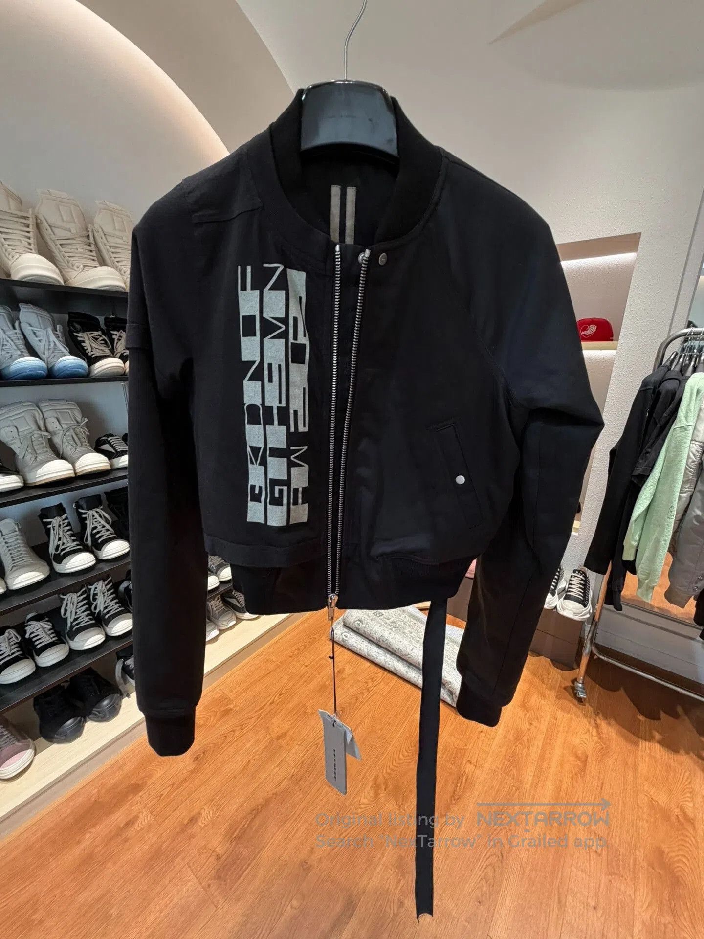 Rick Owens Drkshdw Rick Owens DRKSHDW Short Strap Jacket. Size US XS / EU 42 / 0 - 3 Thumbnail