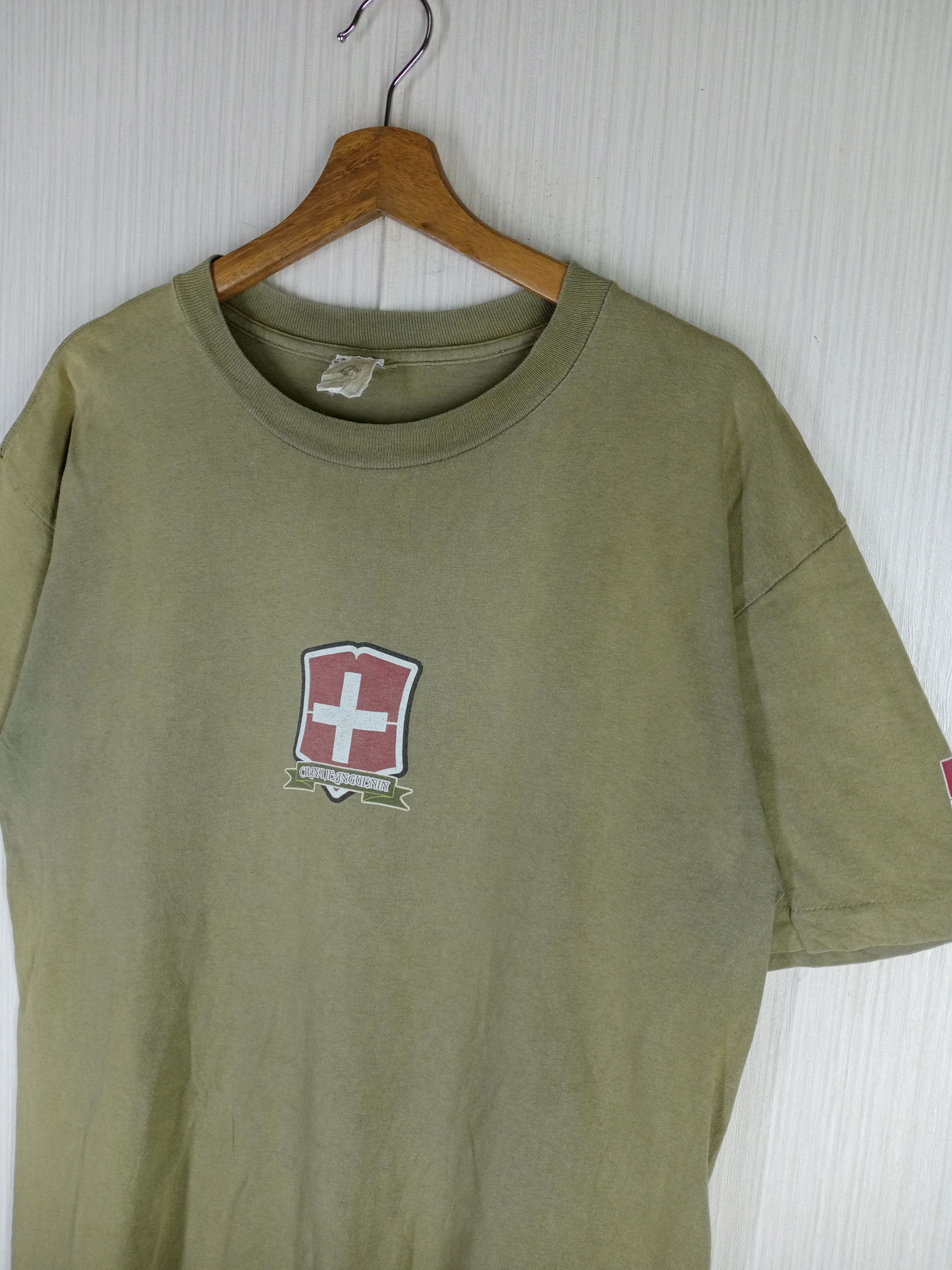 Shorty's Skateboards Rare Vintage Chany Jeanquenin Skateboards Tshirt Size US L / EU 52-54 / 3 - 3 Thumbnail