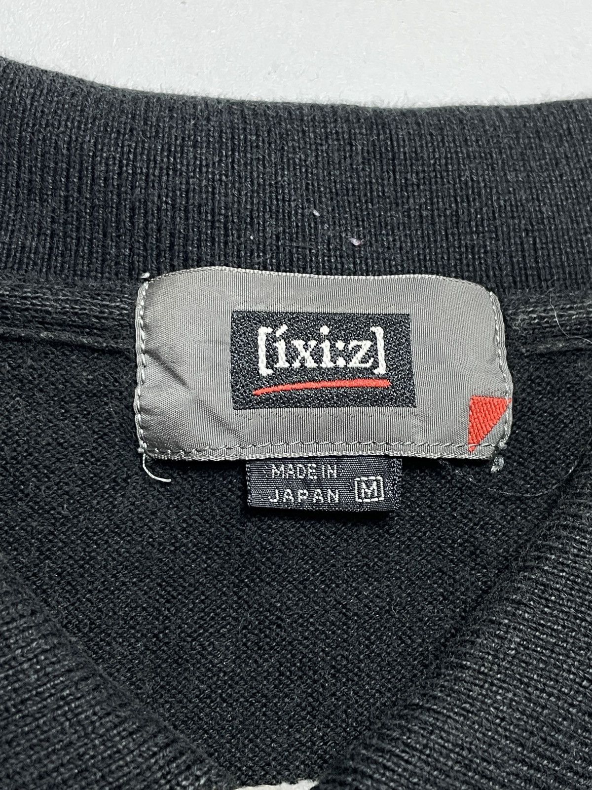 Japanese Brand 2000’s Ixi:z - Cutton Knit Stripe Carol Polo Size US M / EU 48-50 / 2 - 5 Thumbnail