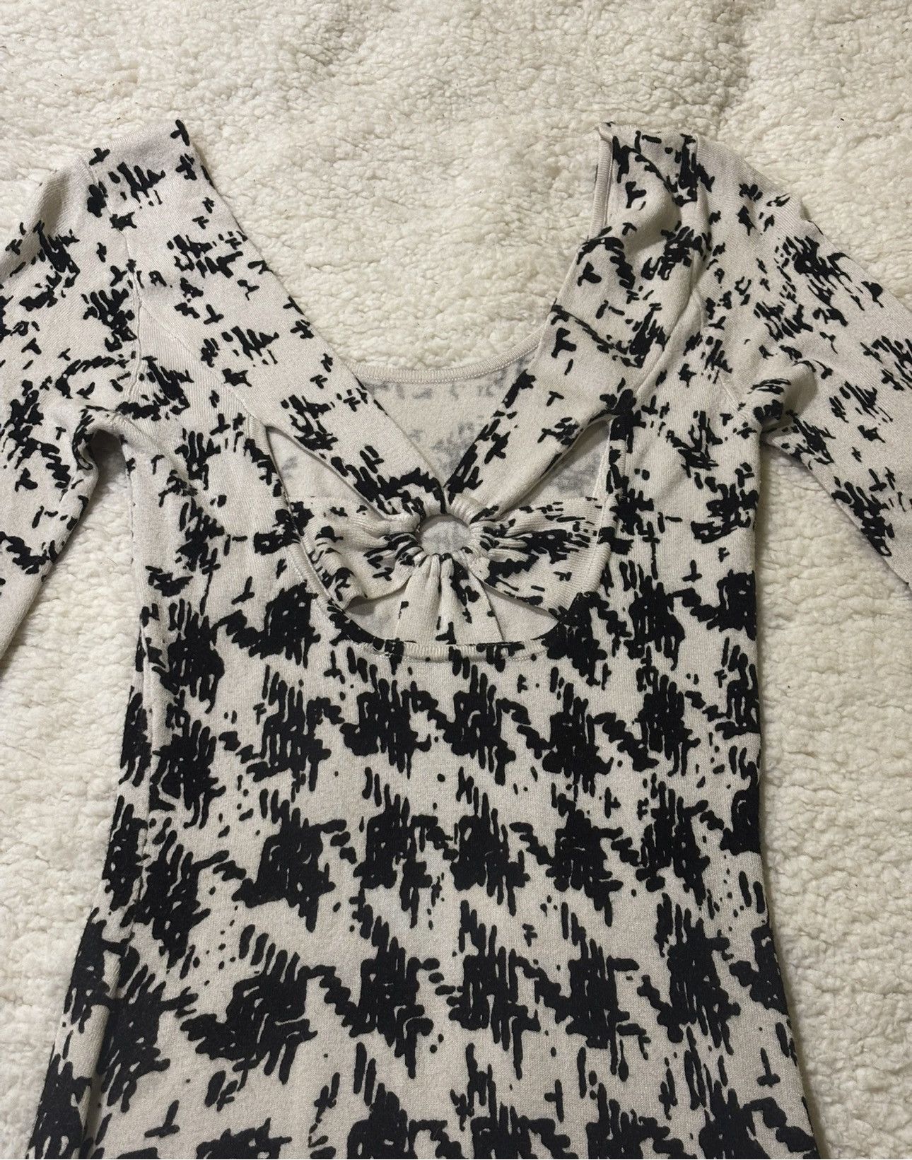 Other Black & white bodycon dress0703 Size M / US 6-8 / IT 42-44 - 9 Thumbnail