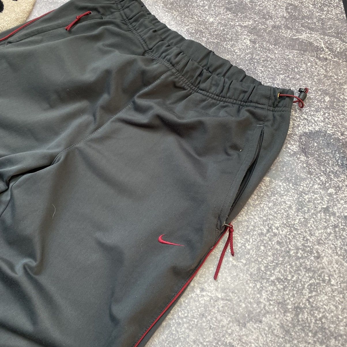 Vintage Vintage Nike Small swoosh y2k cotton tracked pants Size US 32 / EU 48 - 3 Thumbnail