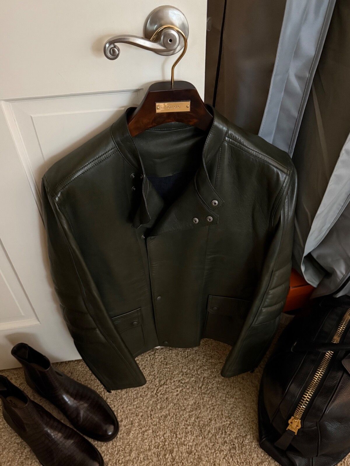 Alfred Dunhill 1 of 1 In the World $5700 DUNHILL Lamb / Loro Piana Cashmere Size US M / EU 48-50 / 2 - 8 Thumbnail