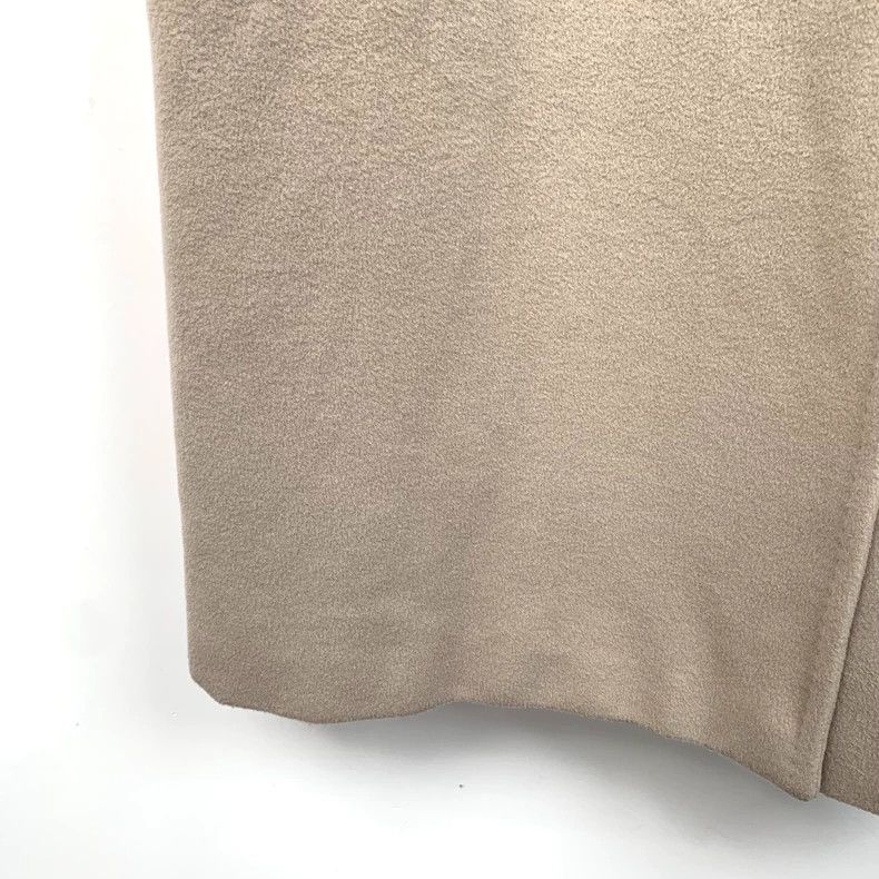 Max Mara Max Mara 101801 Sand Wool Lapel Double Breasted Belted Coa Size M / US 6-8 / IT 42-44 - 5 Thumbnail