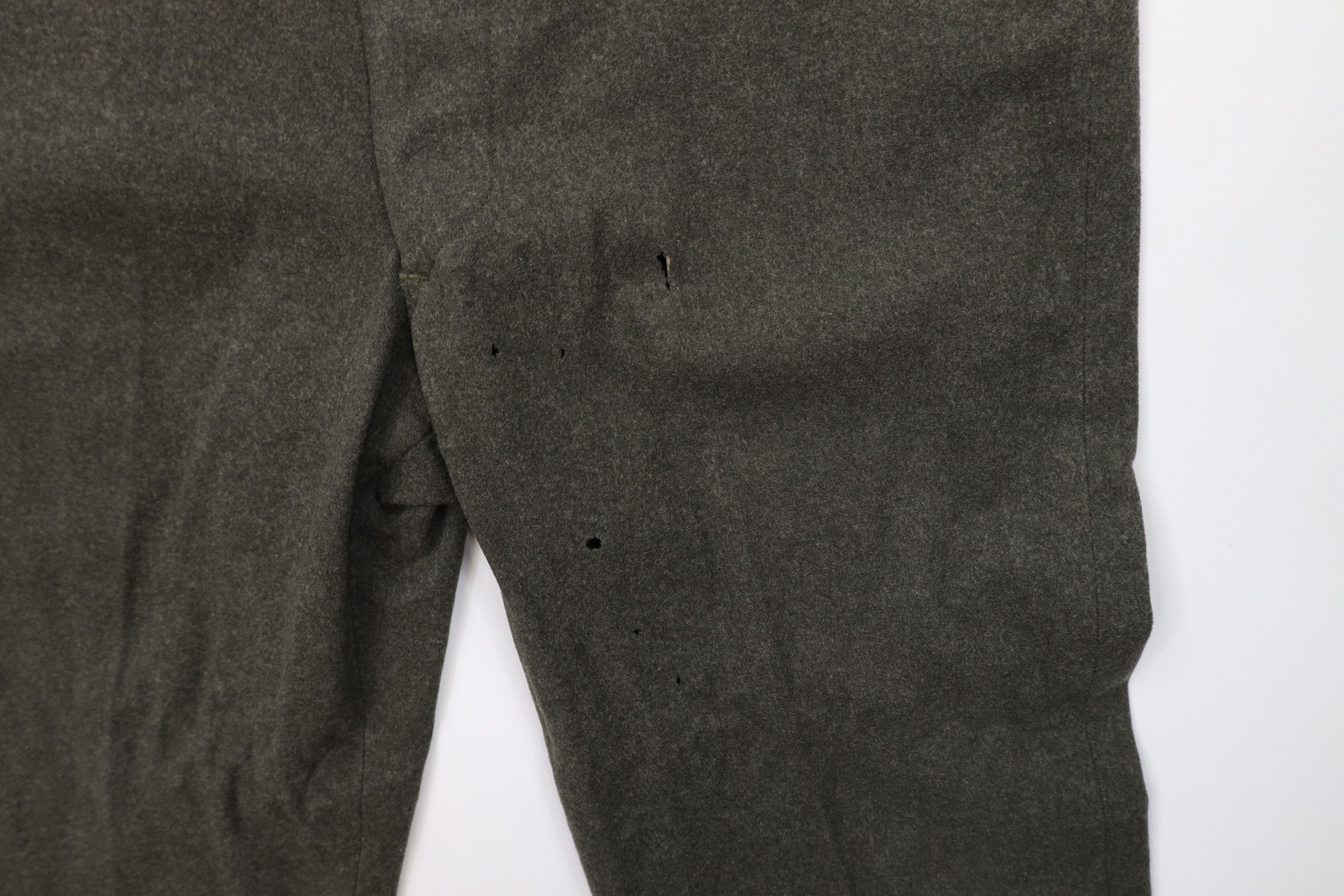 Vintage Vintage 40s 50s Military Heavyweight Fly Wool Pants USA Size US 36 / EU 52 - 5 Thumbnail