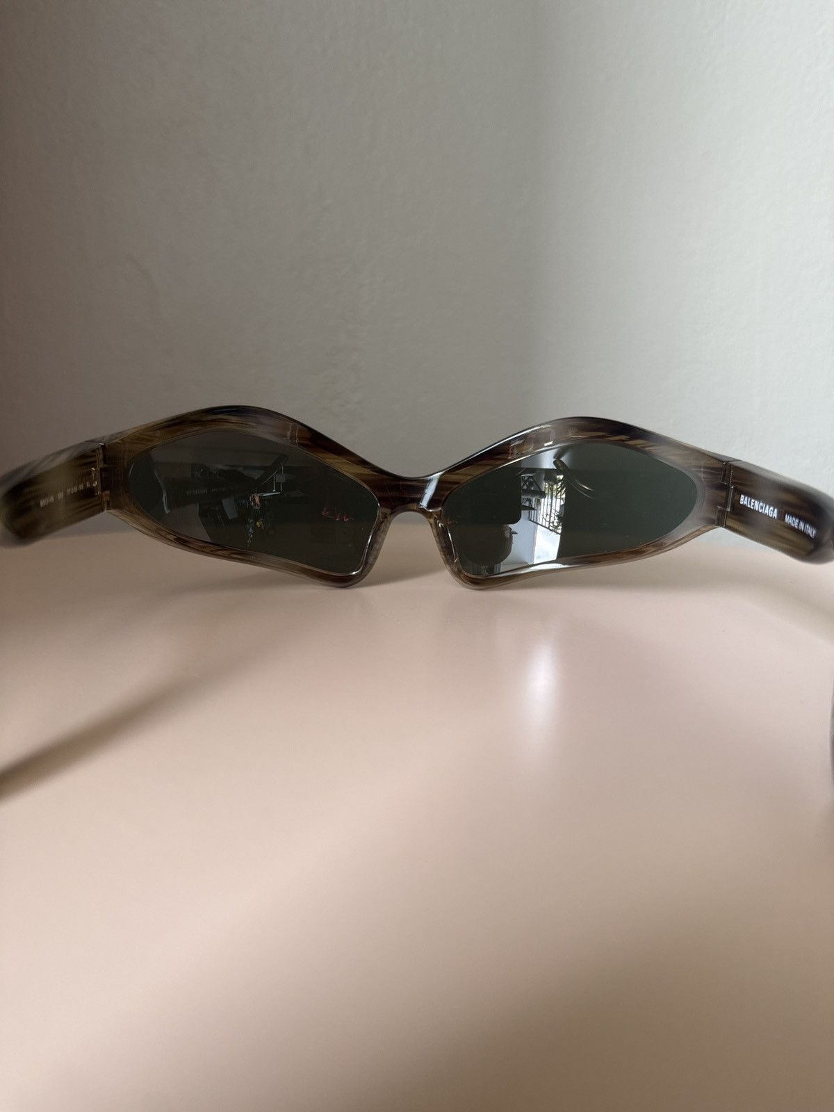 Balenciaga Balenciaga Fennec Oval Sunglasses Size ONE SIZE - 3 Thumbnail