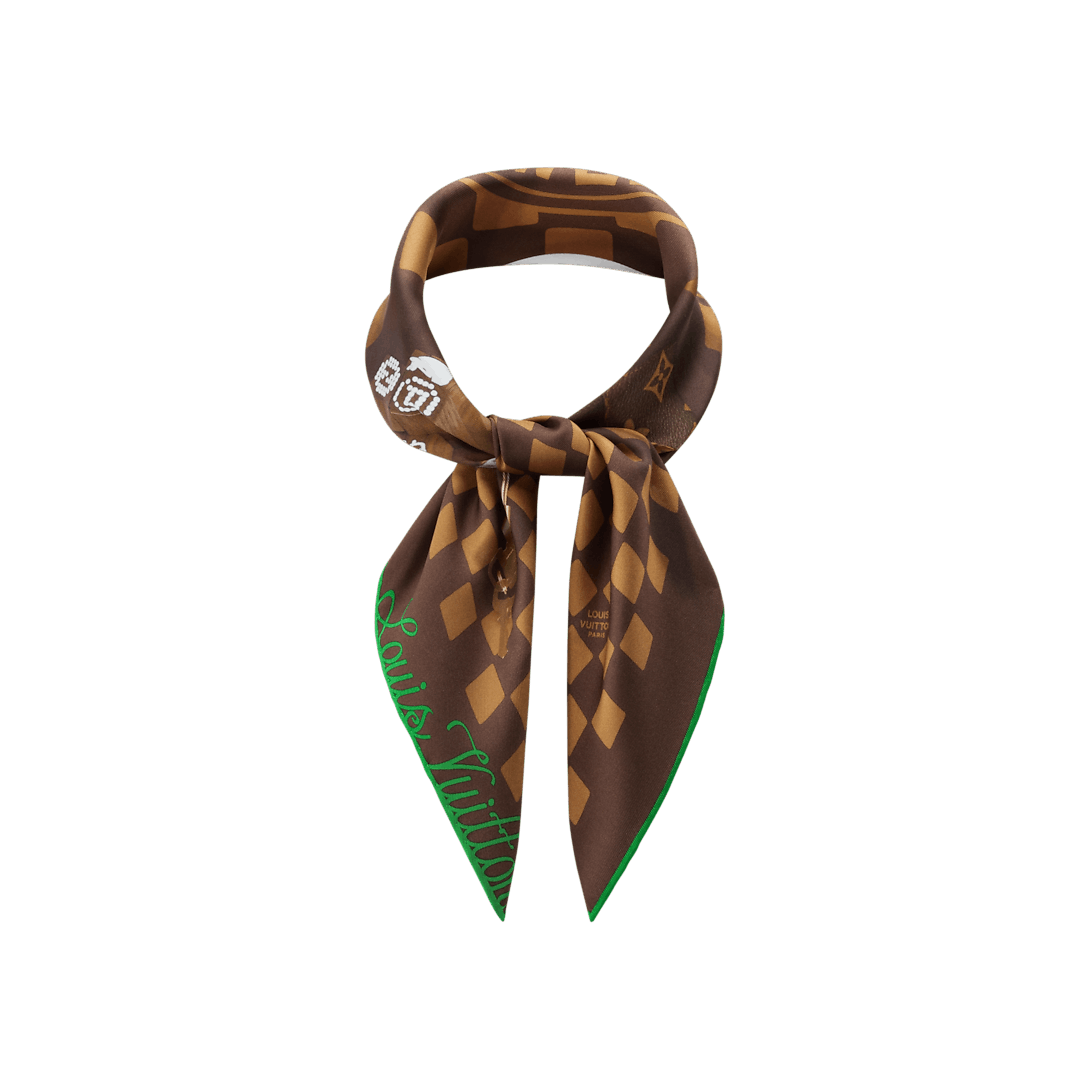 Louis Vuitton Parisian Breakfast Bandana Size ONE SIZE - 4 Thumbnail
