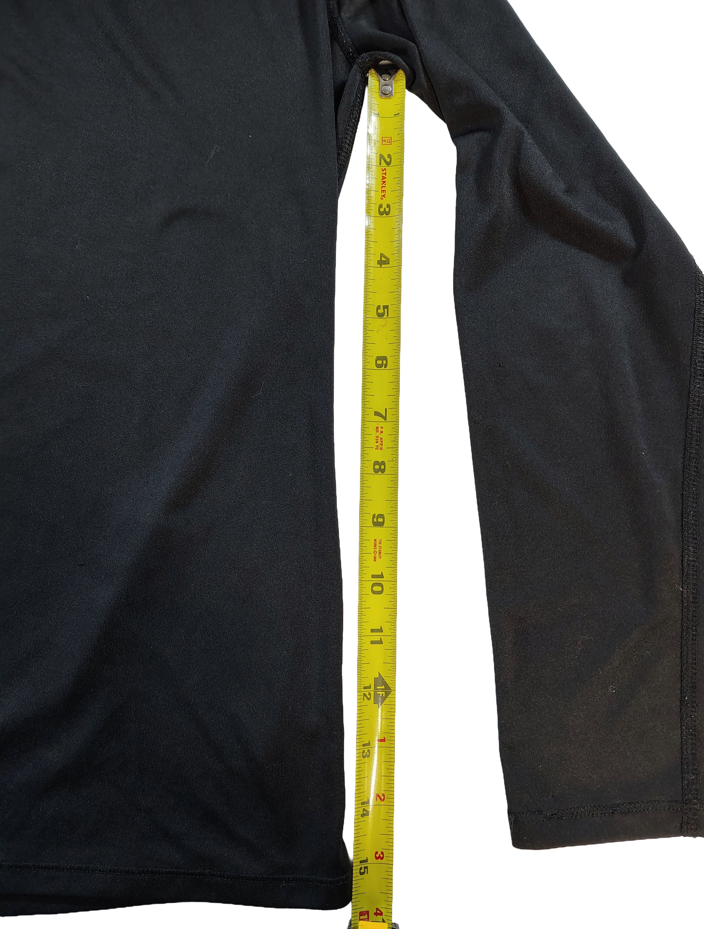 Athletic Works Women's Medium Long Sleeve Plain Black Athletic Works Shirt Size M / US 6-8 / IT 42-44 - 5 Thumbnail