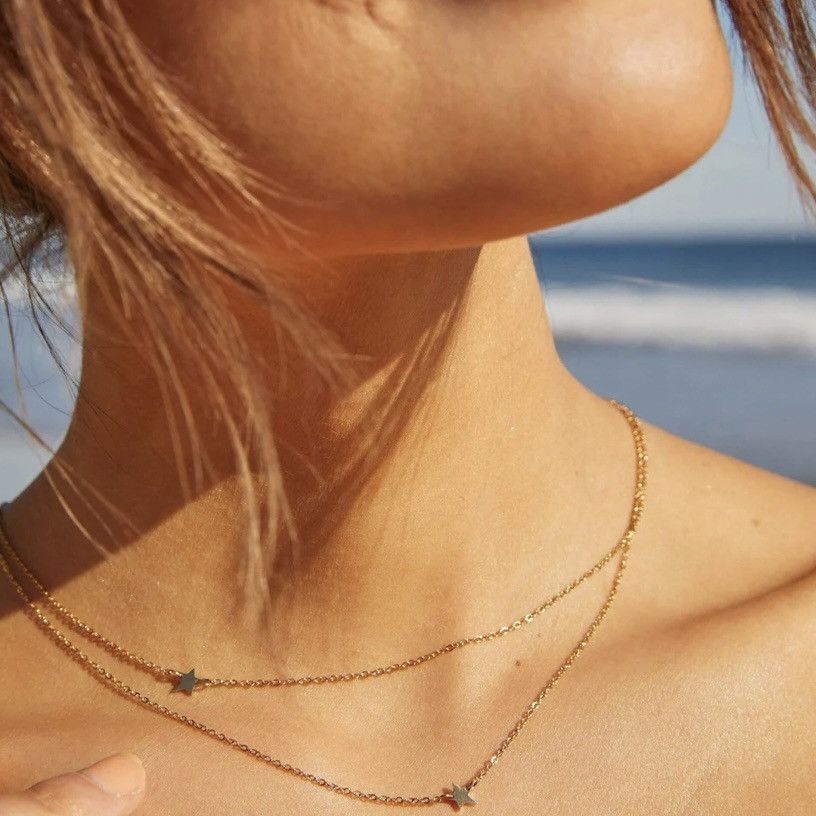 Other Jennifer Zeuner dainty star double necklace Size ONE SIZE - 5 Thumbnail