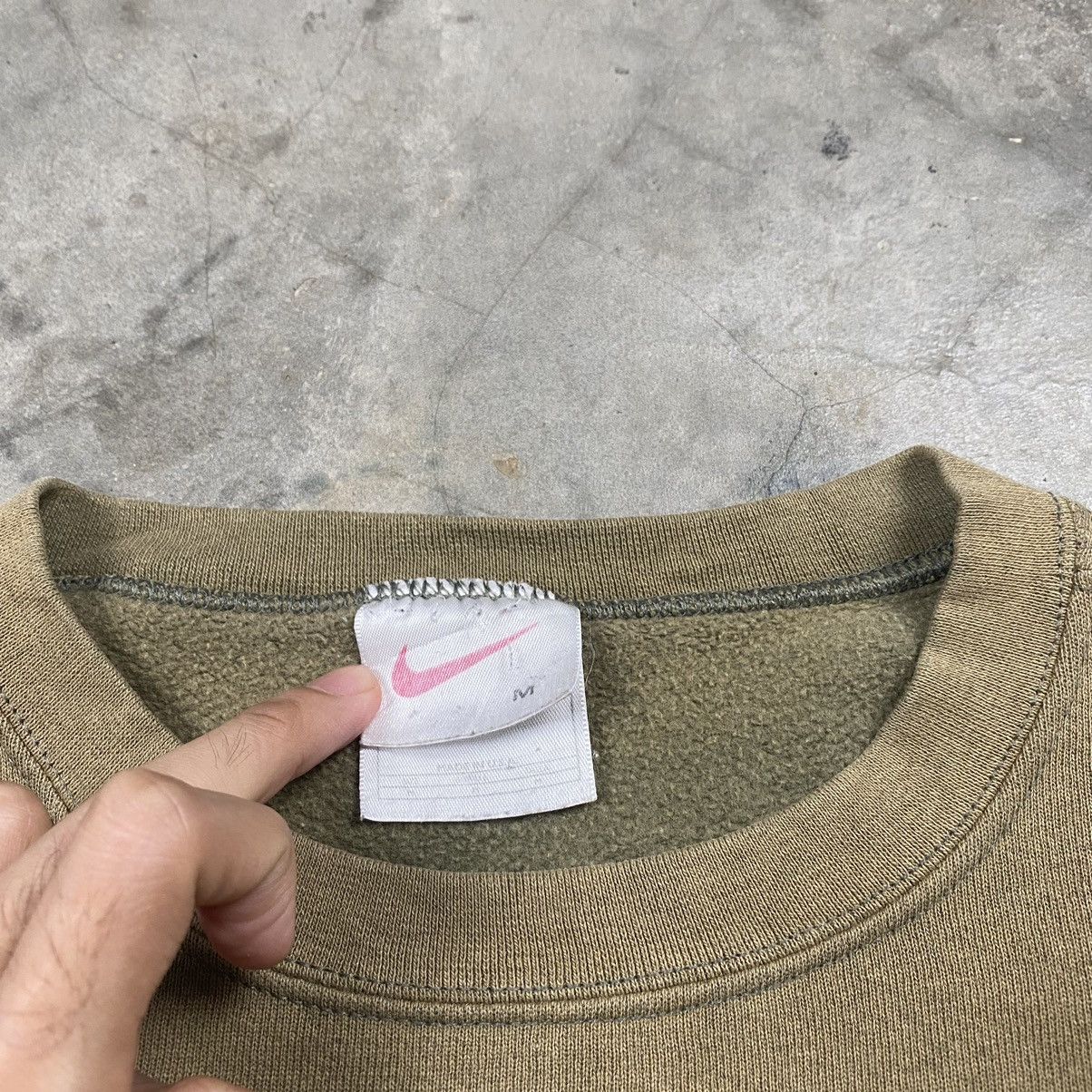 Nike × Vintage Rare💥90s Sunfaded Nike Box Logo Brown Crewneck Size US L / EU 52-54 / 3 - 5 Thumbnail