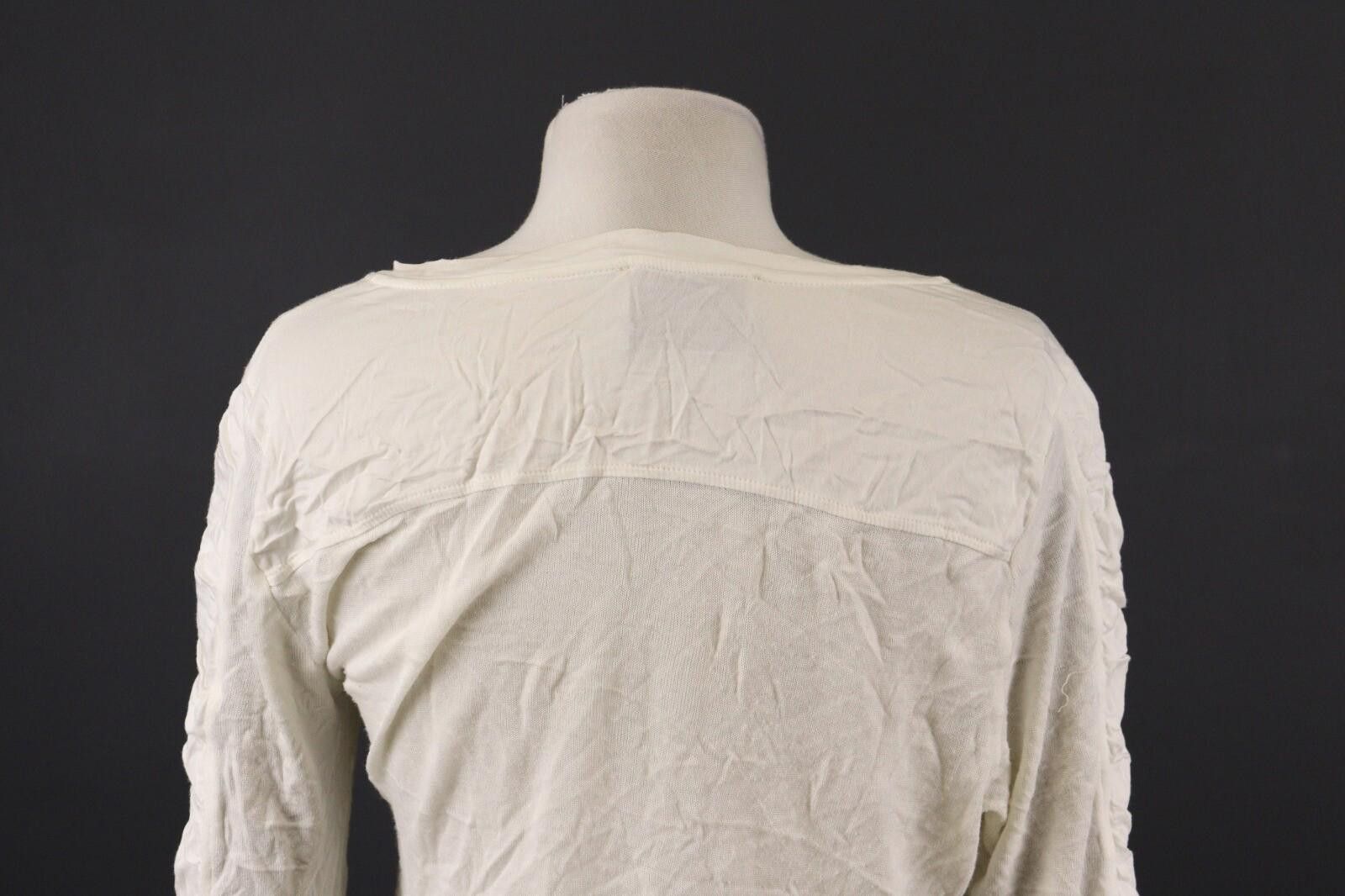 Designer Elisa Cavaletti Blu Sono Italiano Linen Tunic Shirt Size XS Size XS / US 0-2 / IT 36-38 - 7 Thumbnail