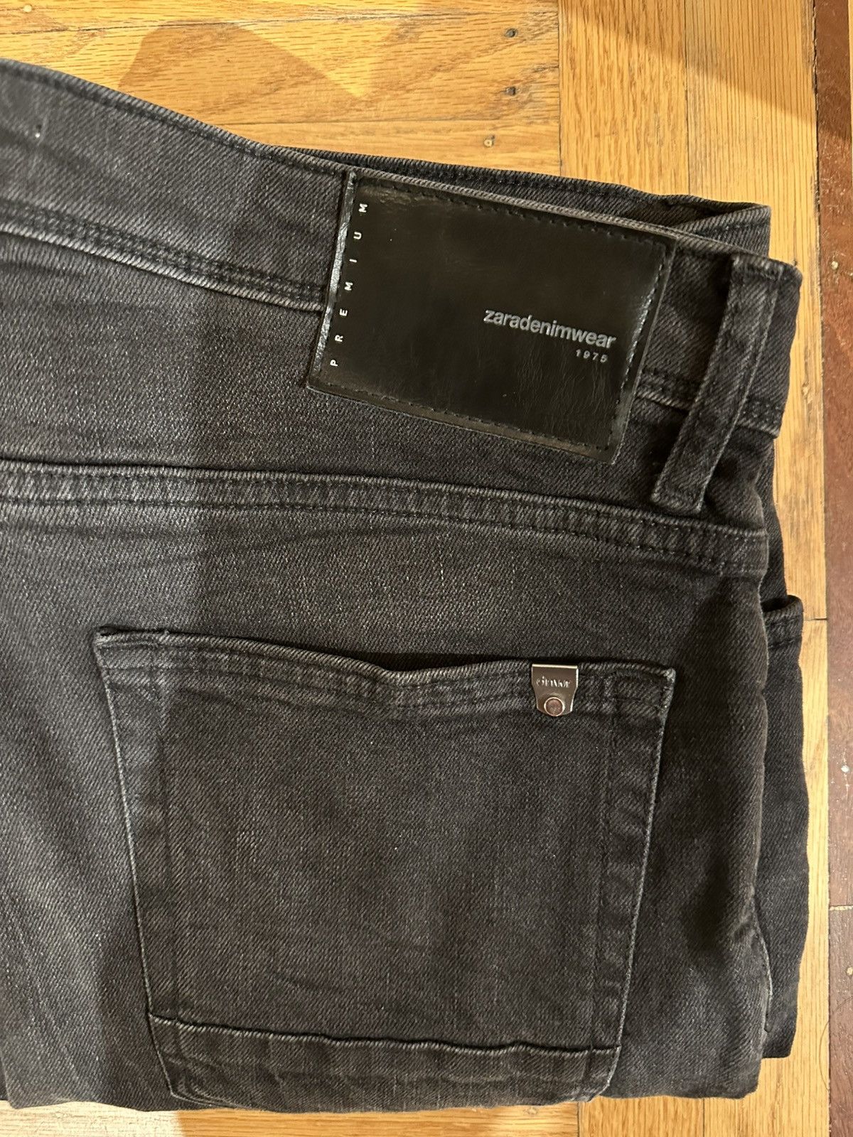 Zara Limited Edition Premium Zara Man Black Denim Size US 34 / EU 50 - 8 Thumbnail