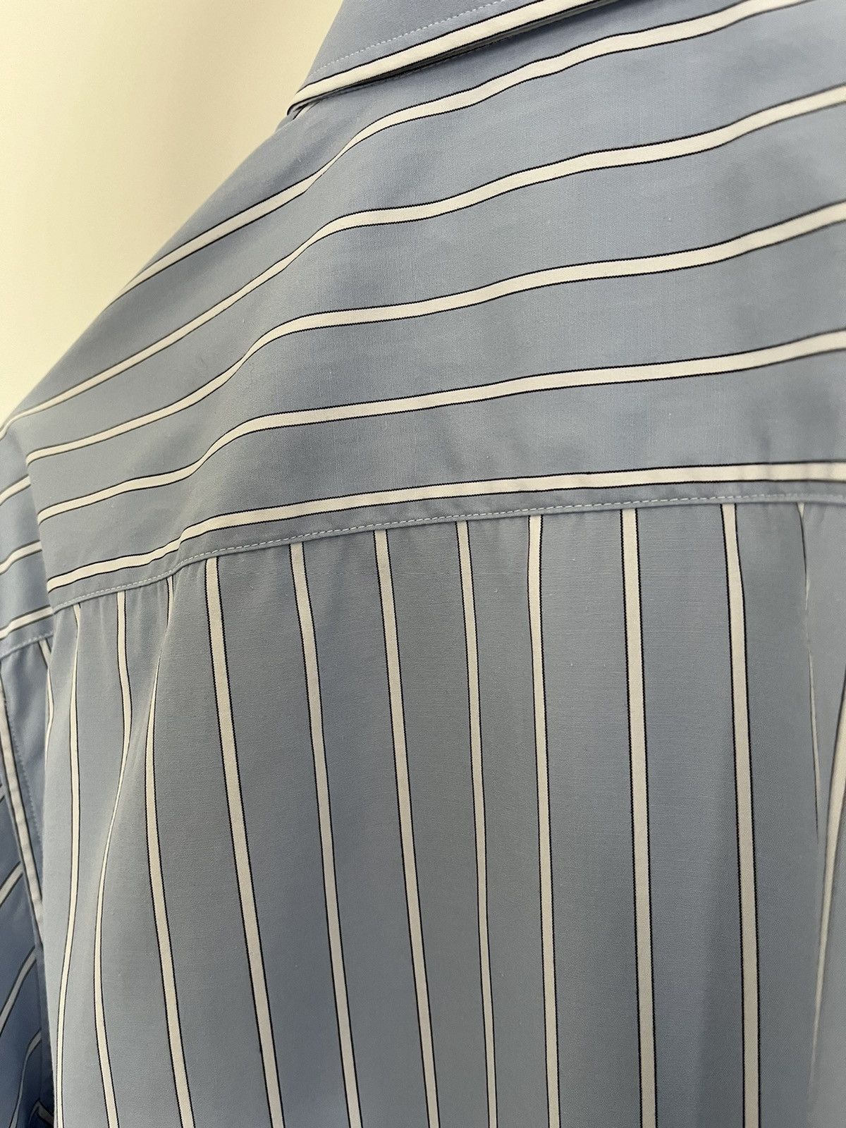 Lanvin LANVIN Poplin striped shirt Size US L / EU 52-54 / 3 - 10 Thumbnail