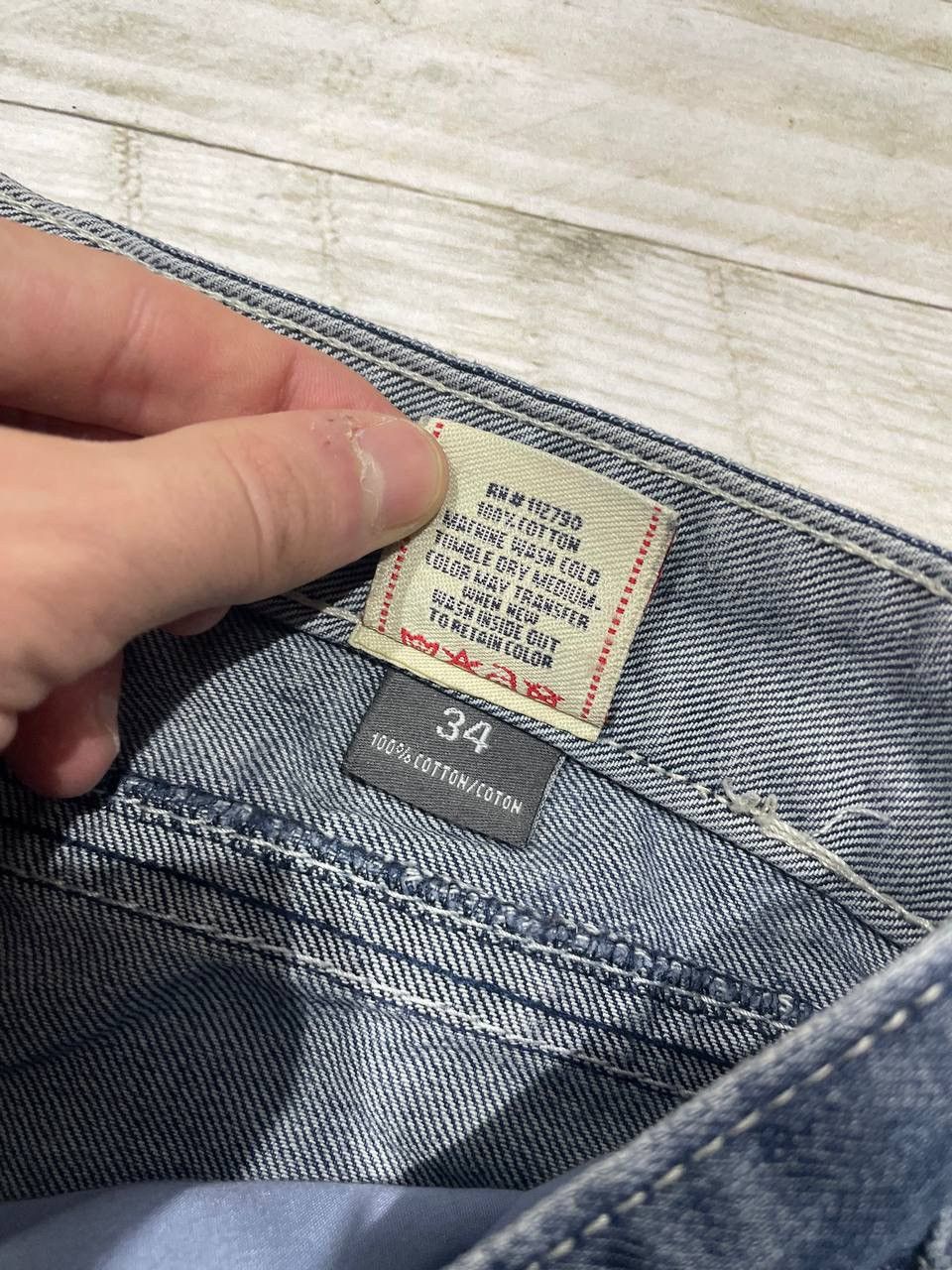 True Religion Vintage True Religion Denim Jeans Baggy 90s Y2K Japan Size US 34 / EU 50 - 4 Thumbnail